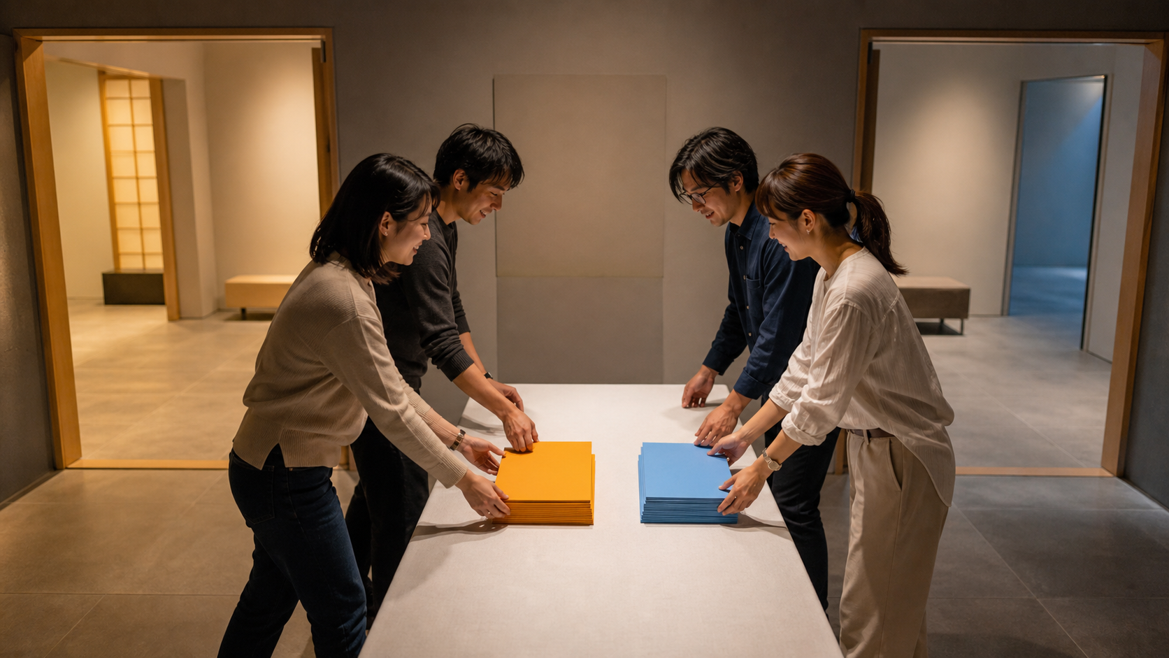 謎解き 複数部屋 情報共有｜部屋ごとの発見を合流時に照合する