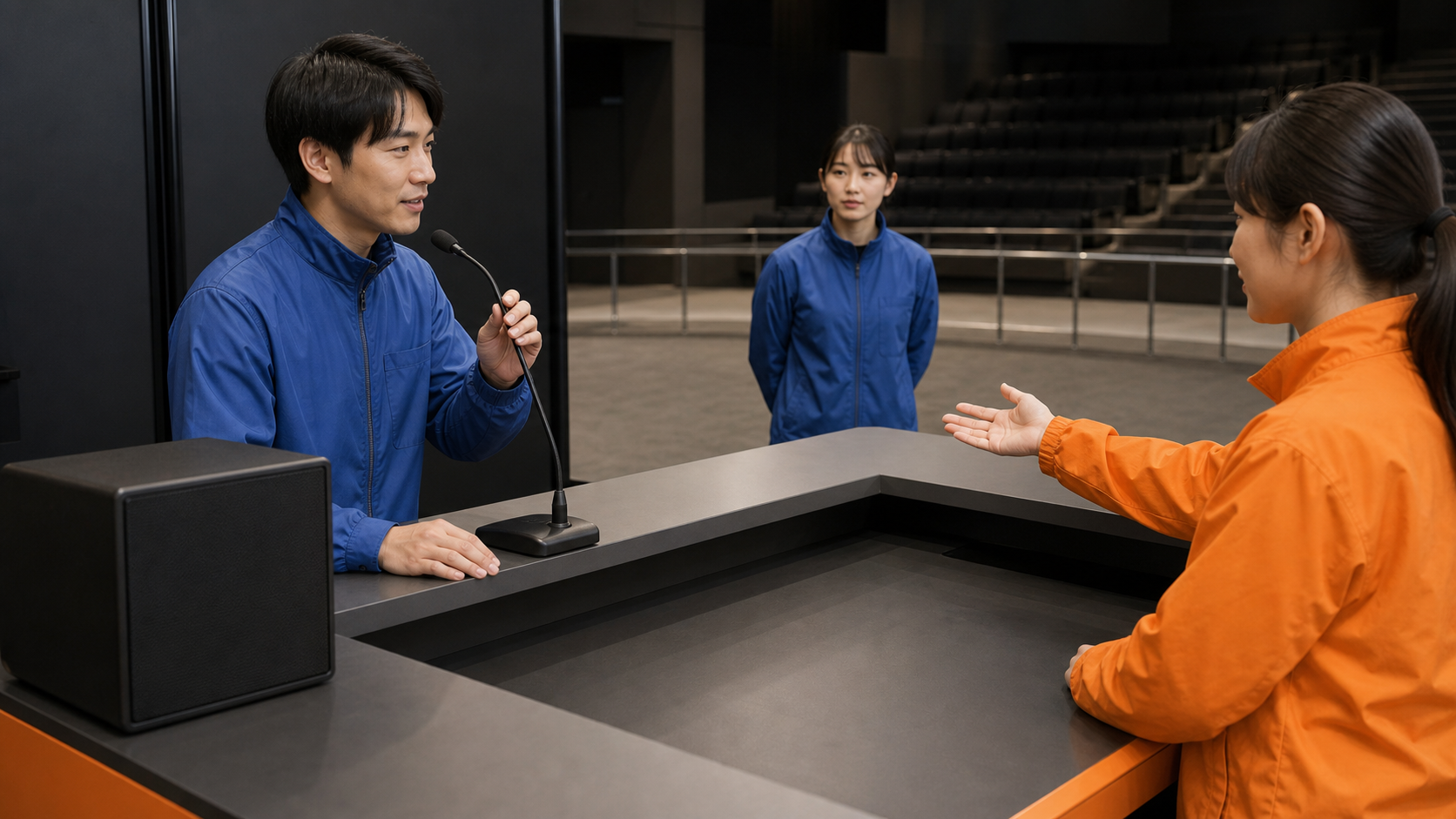 謎解き 館内アナウンス 手順｜通常案内と緊急案内の担当分け