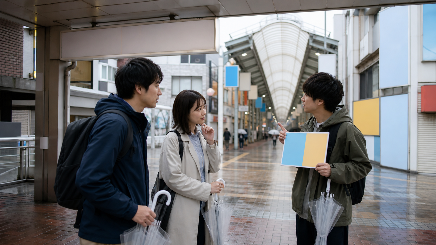 中野 謎解き 駅出口｜駅出口の合流手順