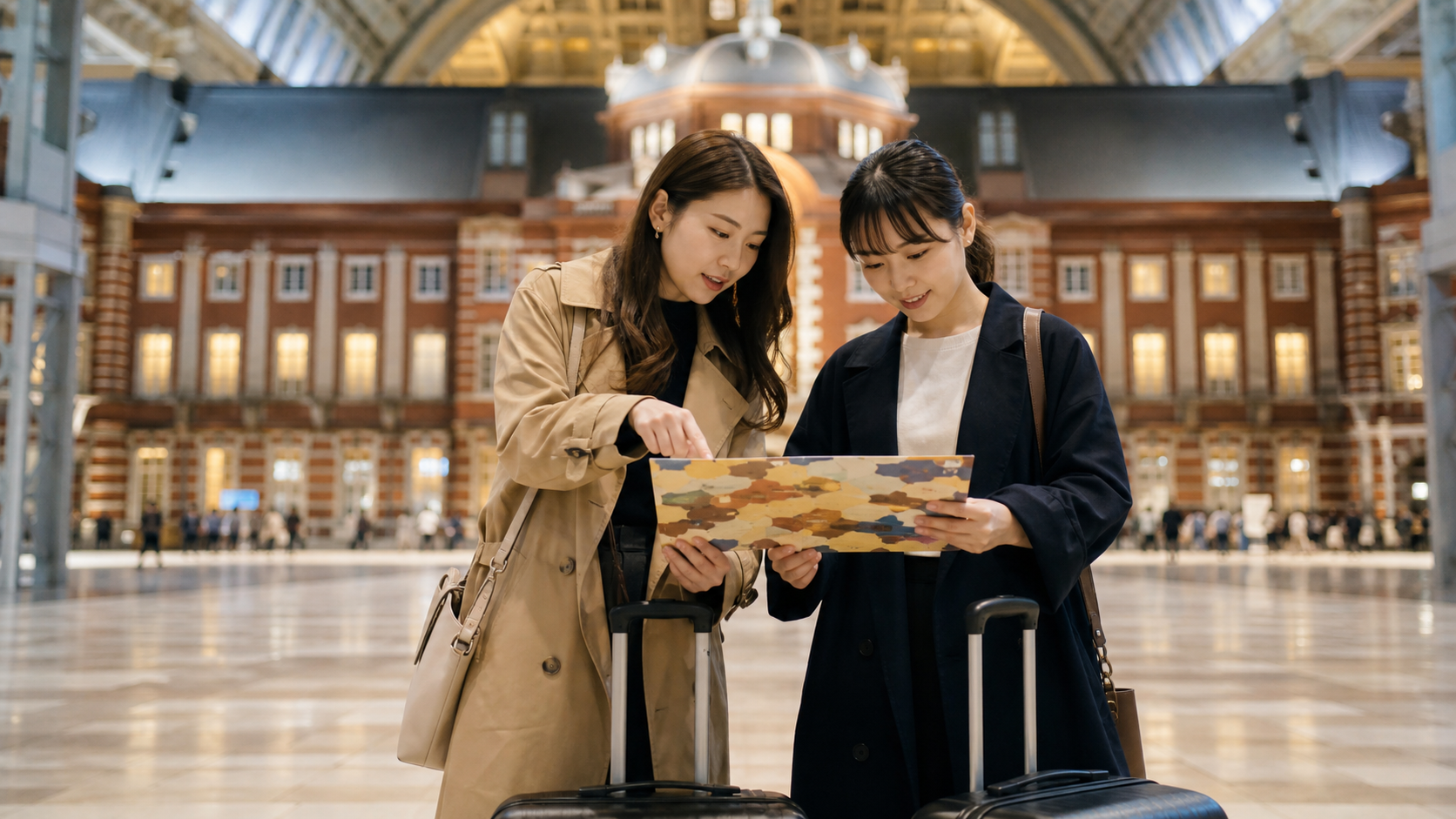 東京駅の謎解き｜旅行日にも迷わない時間と荷物の計画