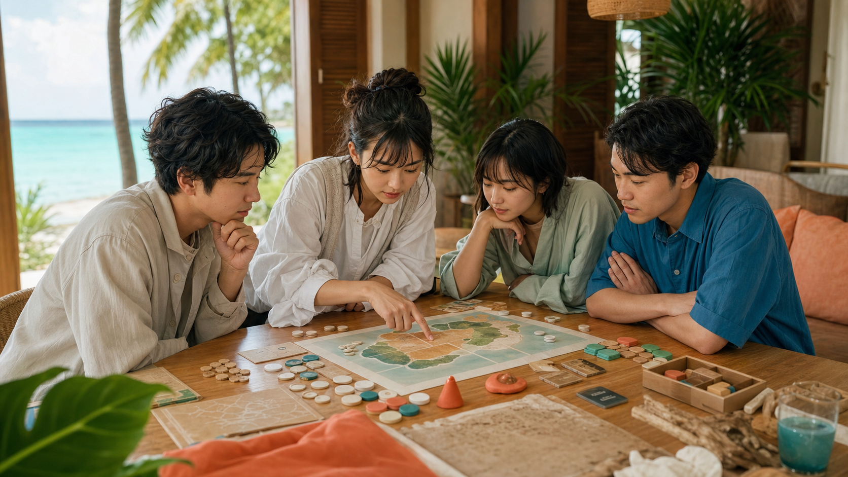 無人島 脱出ゲーム｜探索・生存目標の違い