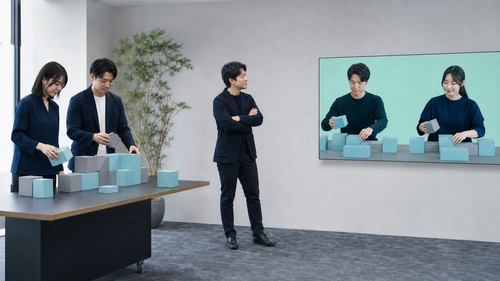 ハイブリッド謎解き 進行同期｜開始・中断・再開をそろえる