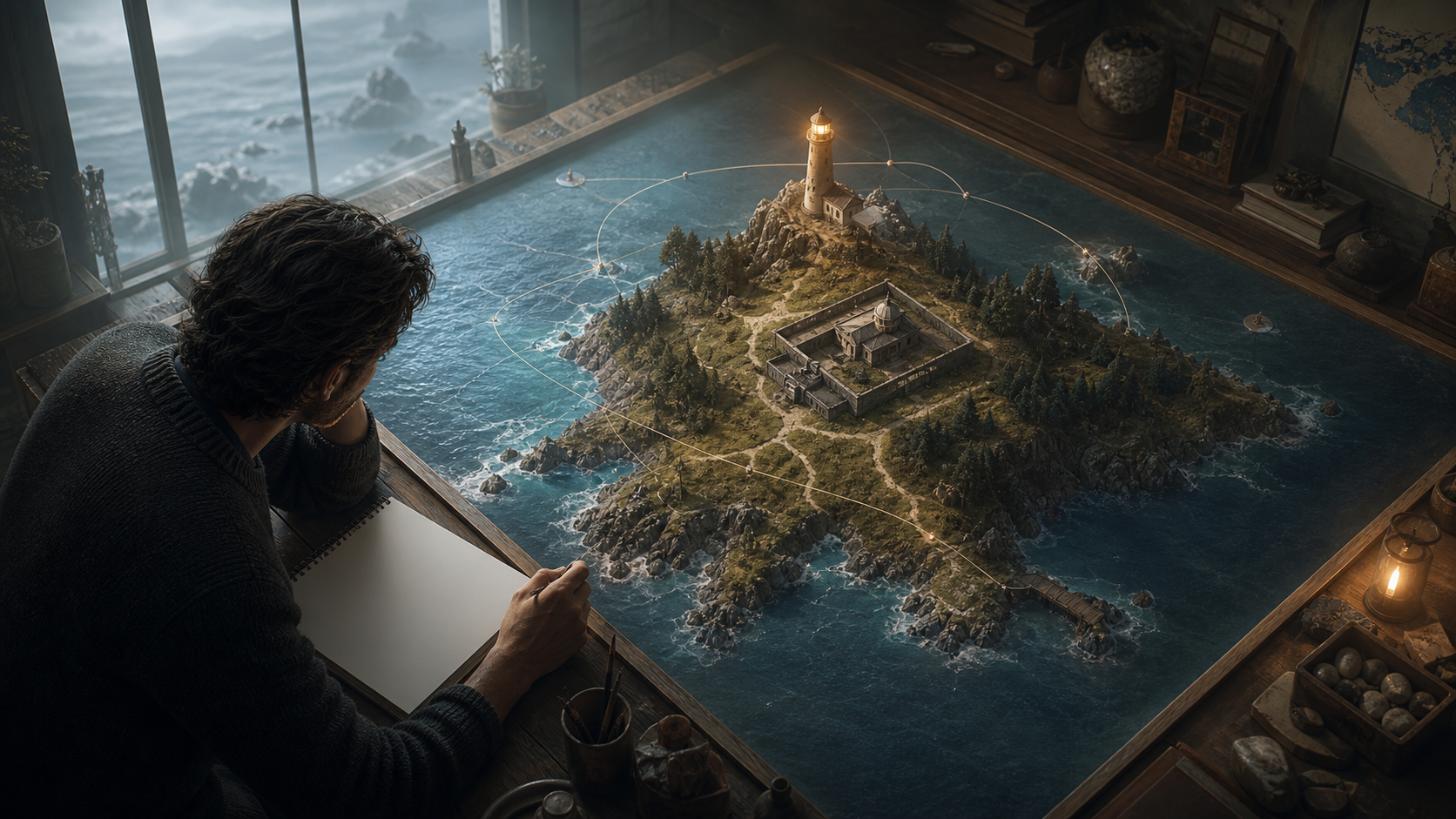 絶海の孤島とは｜ミステリー・脱出ゲームで使われる閉鎖舞台