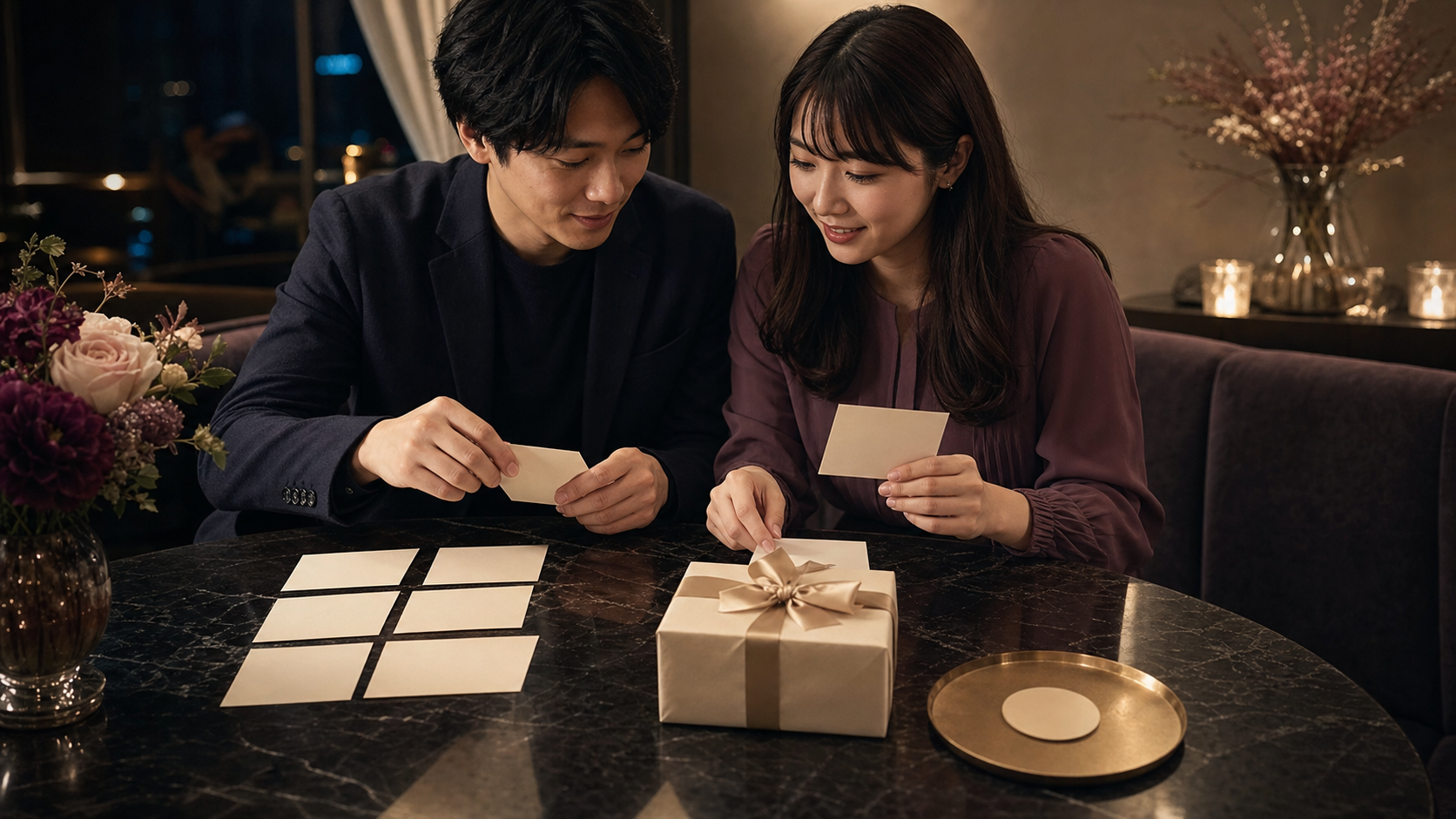 誕生日 謎解きデート｜予約・驚きの準備
