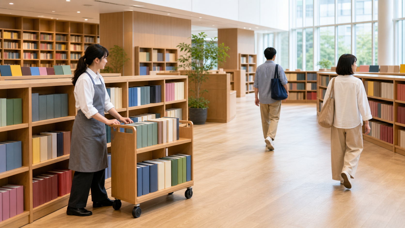 図書館 謎解き 書架動線｜通常利用を守る探索順