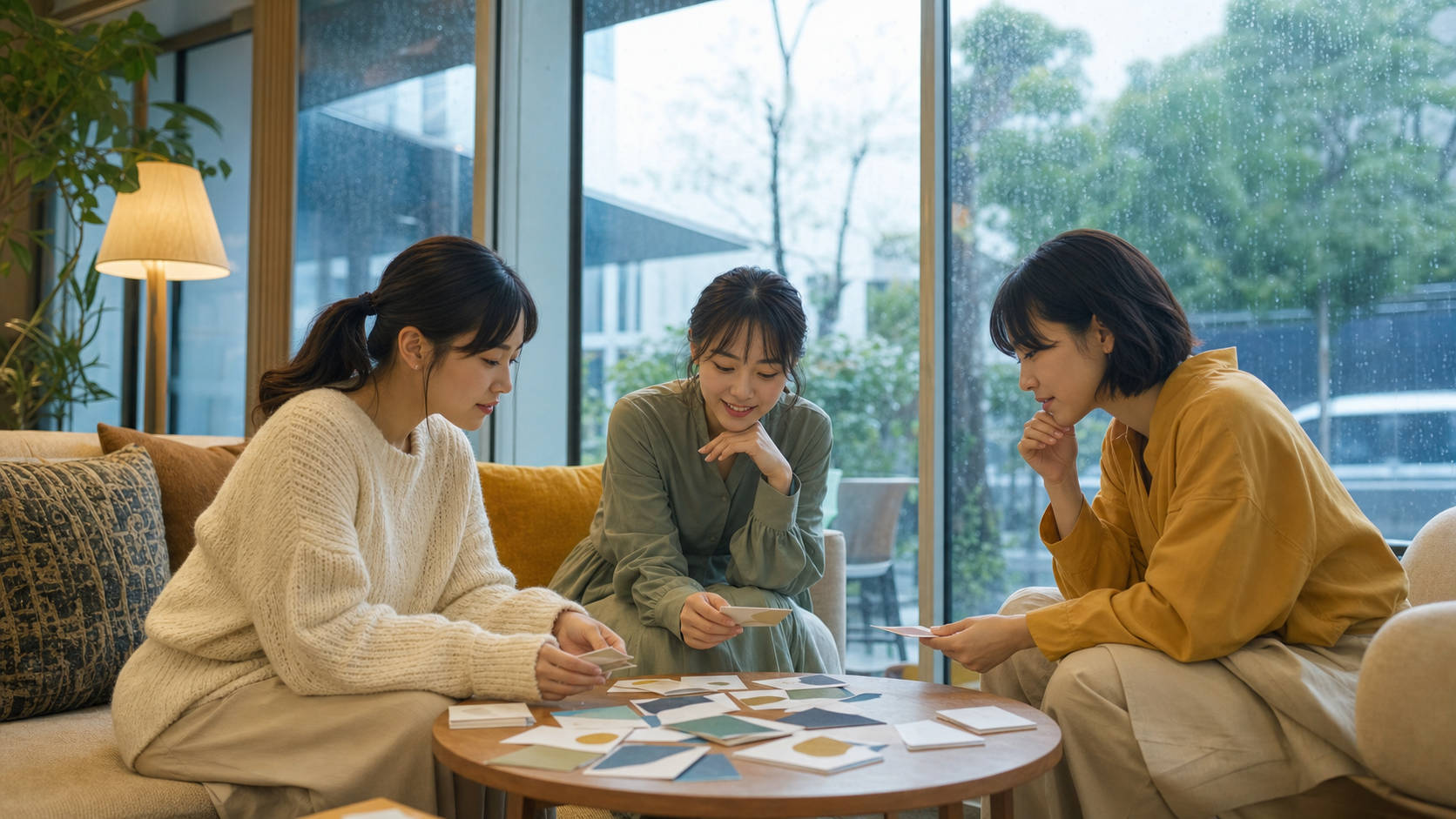 謎解きを室内で楽しむ｜天候・人数・座席の選び方