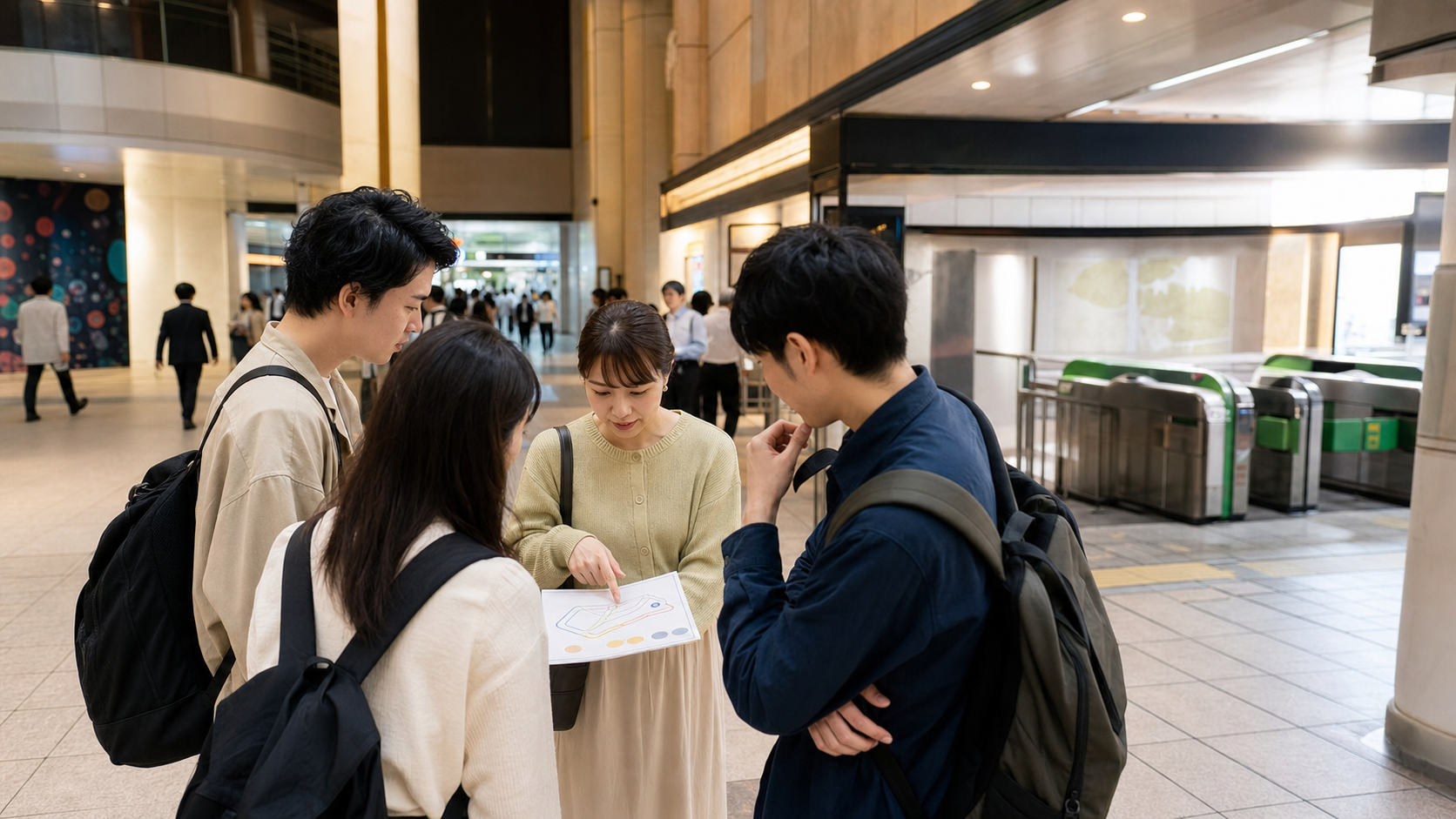 池袋 謎解き 駅構内｜駅出口の合流手順