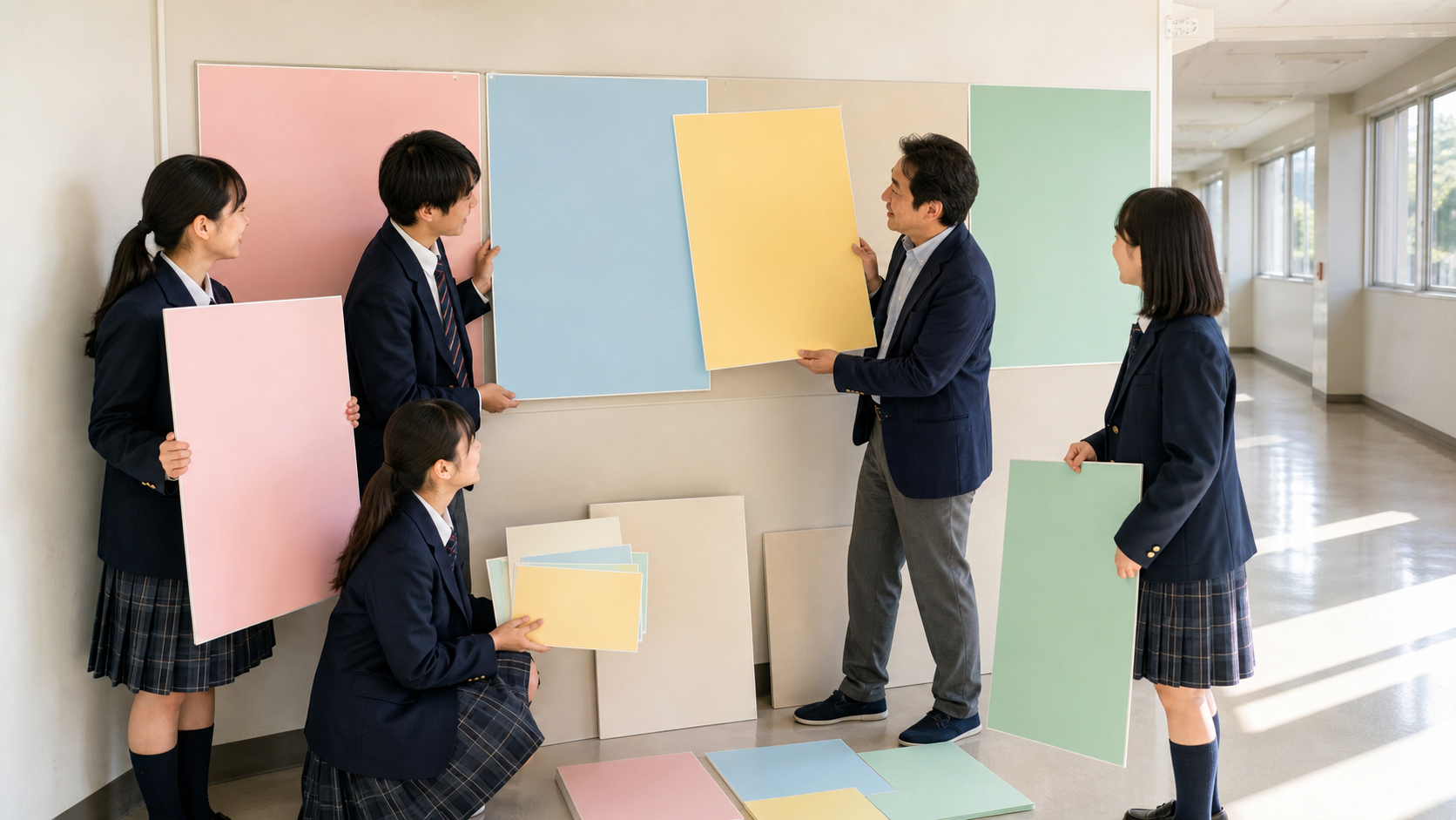 文化祭 謎解き 校内広報｜掲示場所と校内ルール照合