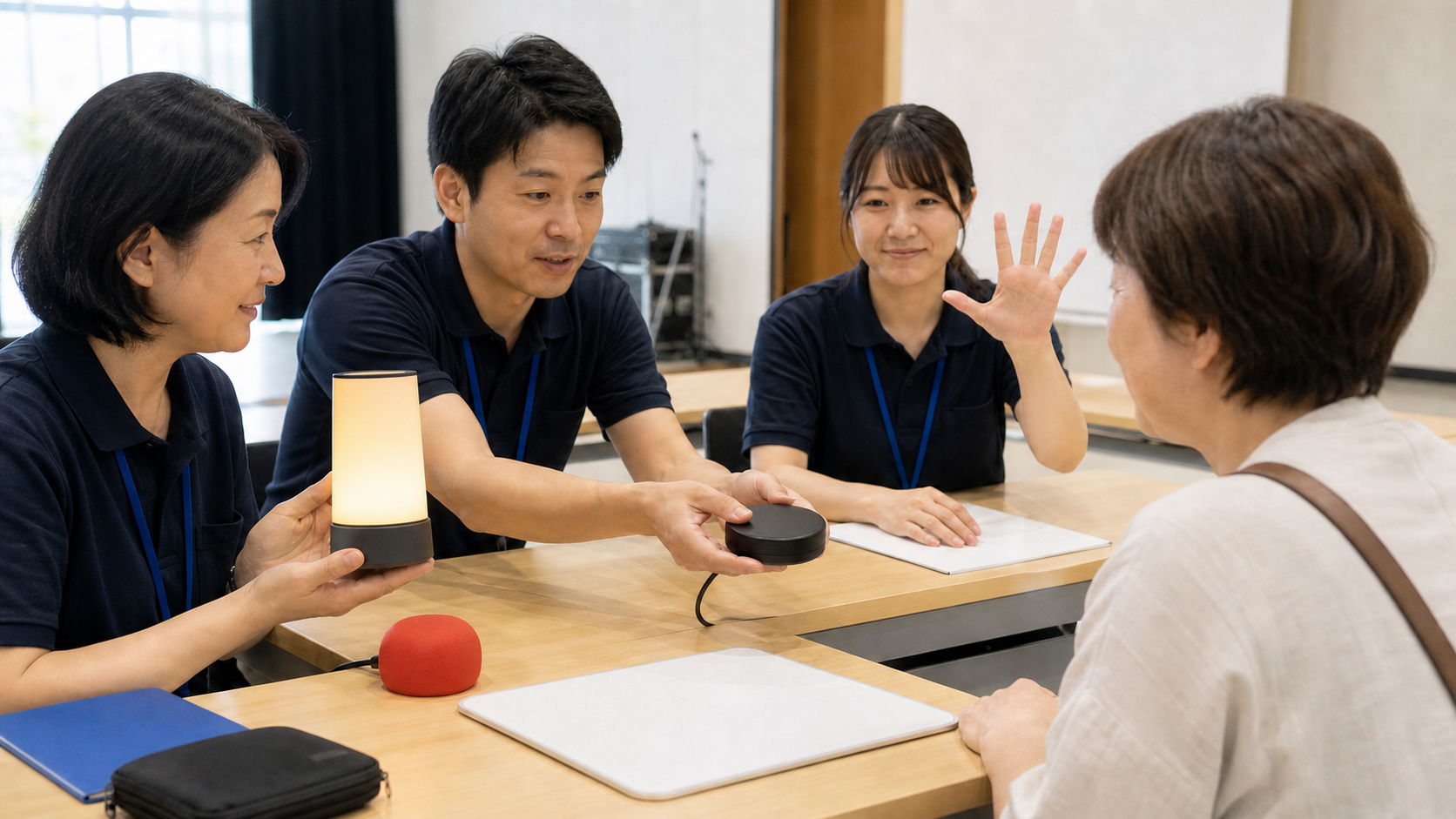 謎解き 聴覚情報 代替案内｜放送以外の合図と伝達を用意
