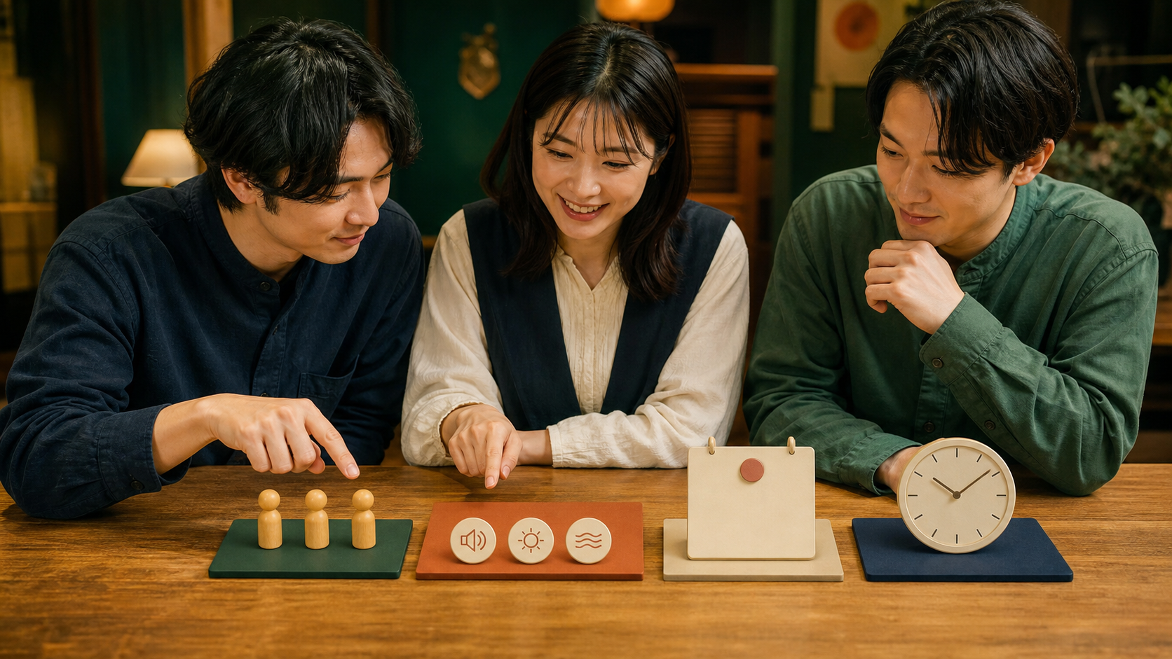 イマーシブ脱出の予約｜人数・刺激・到着時刻の確認順