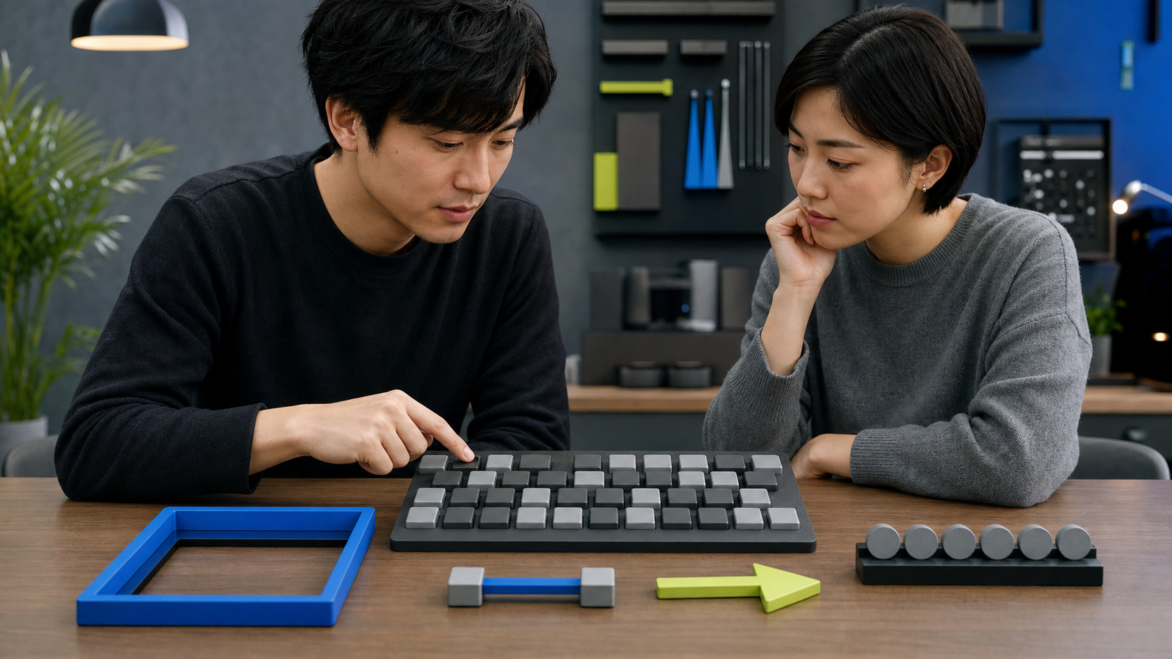 謎解き キーボード｜配列・入力方向の見方
