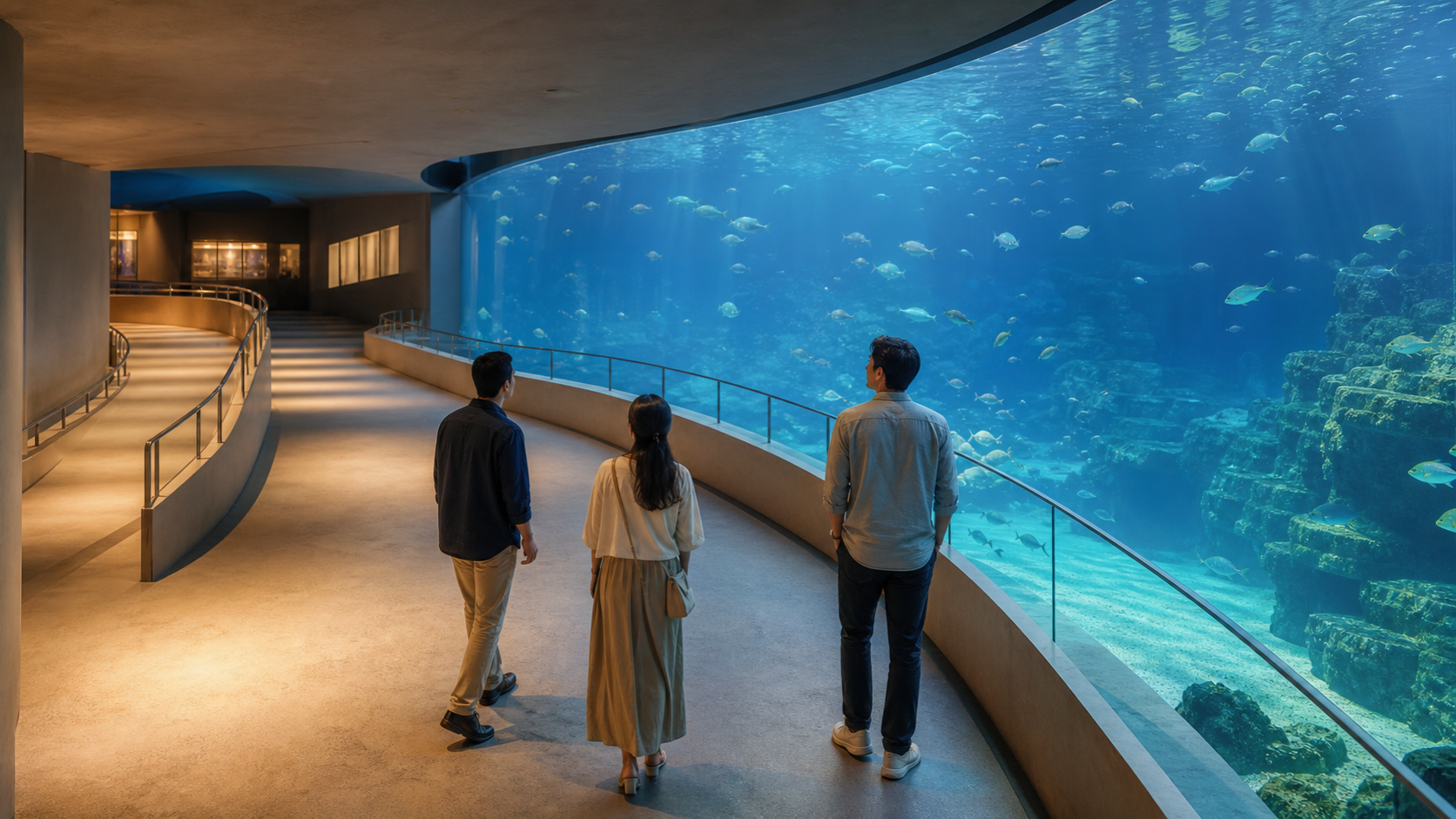 謎解き 水族館 館内移動｜施設利用を確認