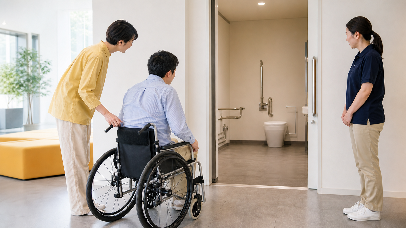 謎解き 多目的トイレ 退出手順｜参加導線を確認