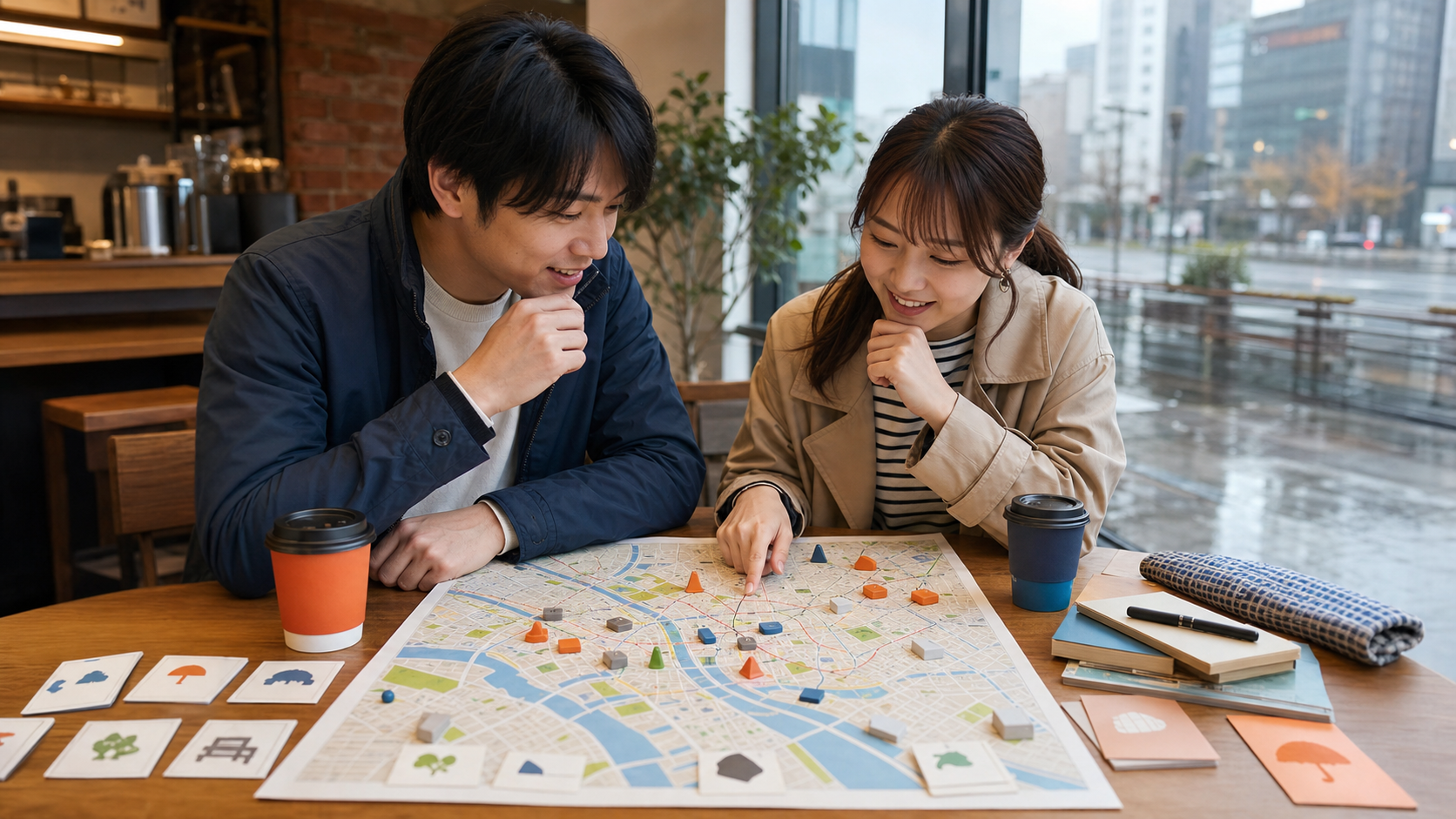 東京 謎解き 街歩き｜エリア・距離・休憩の選び方
