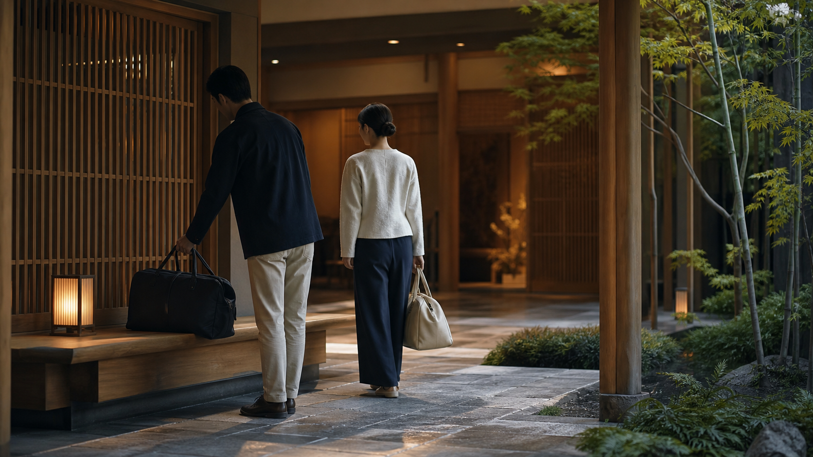 謎解き 旅館 荷物｜施設利用を確認