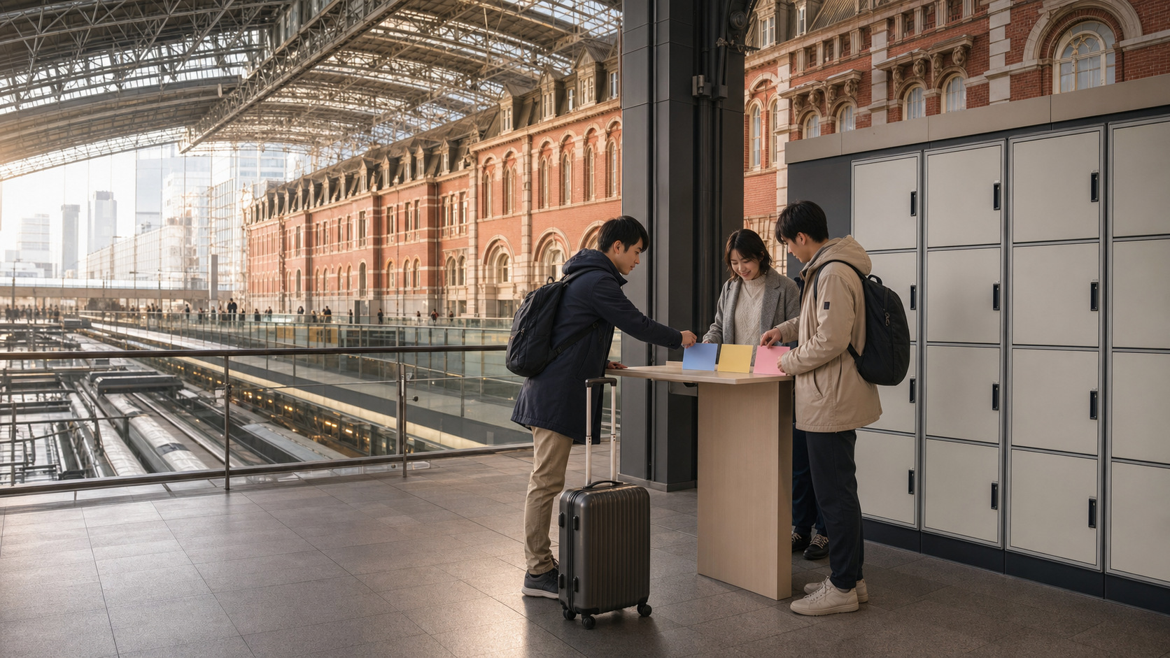 東京駅 謎解き 乗換｜駅外動線を決める