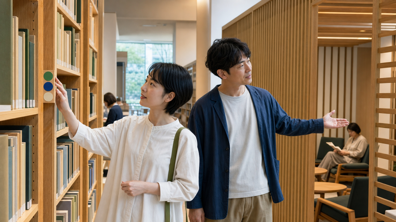 図書館の謎解き｜閲覧・移動・声量の確認
