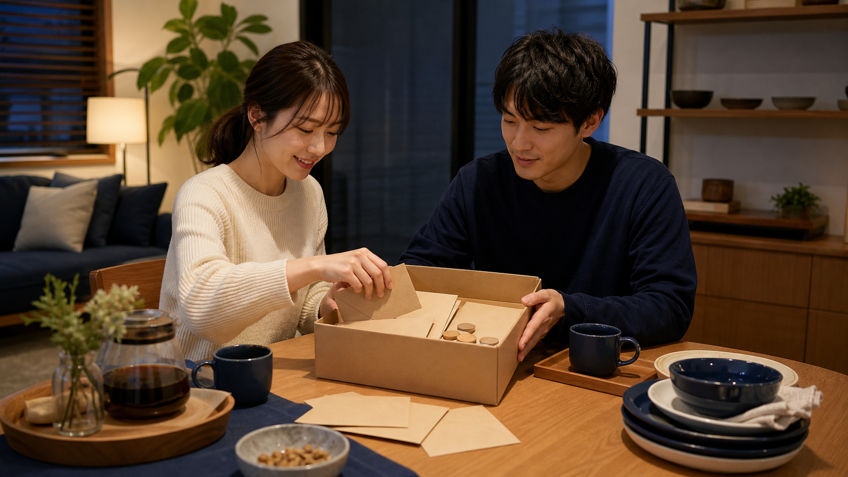 謎解き 同棲カップル 家｜二人の計画を決める