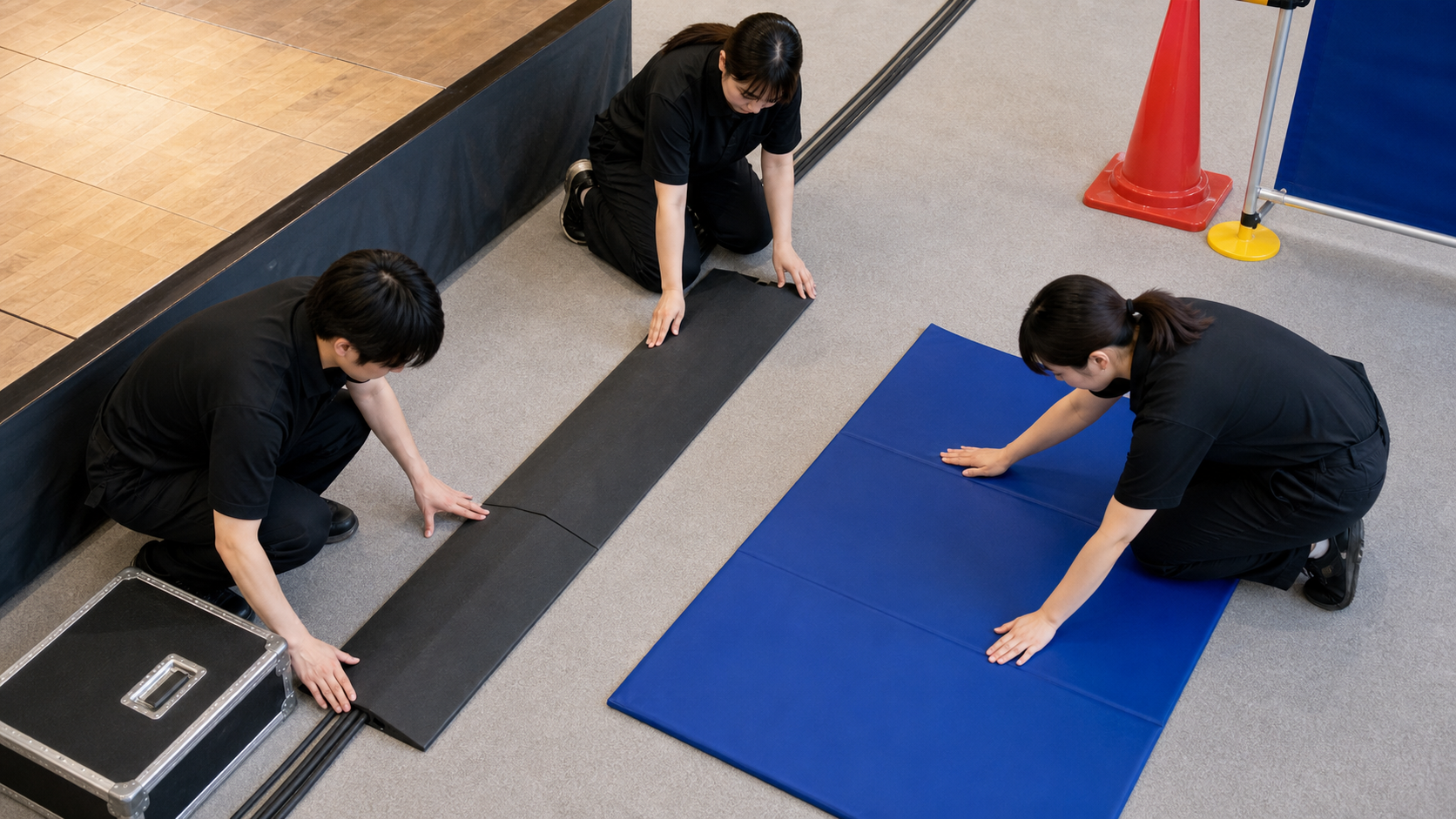 謎解き 転倒防止｜床面・段差・暗所を設営前確認