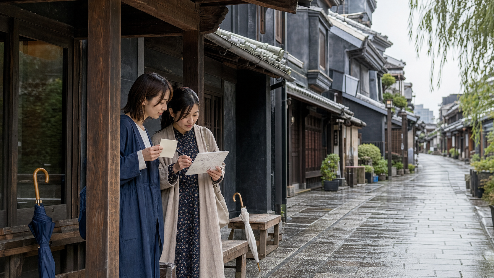 川越の謎解き｜蔵の街を歩く時間・休憩・雨対策