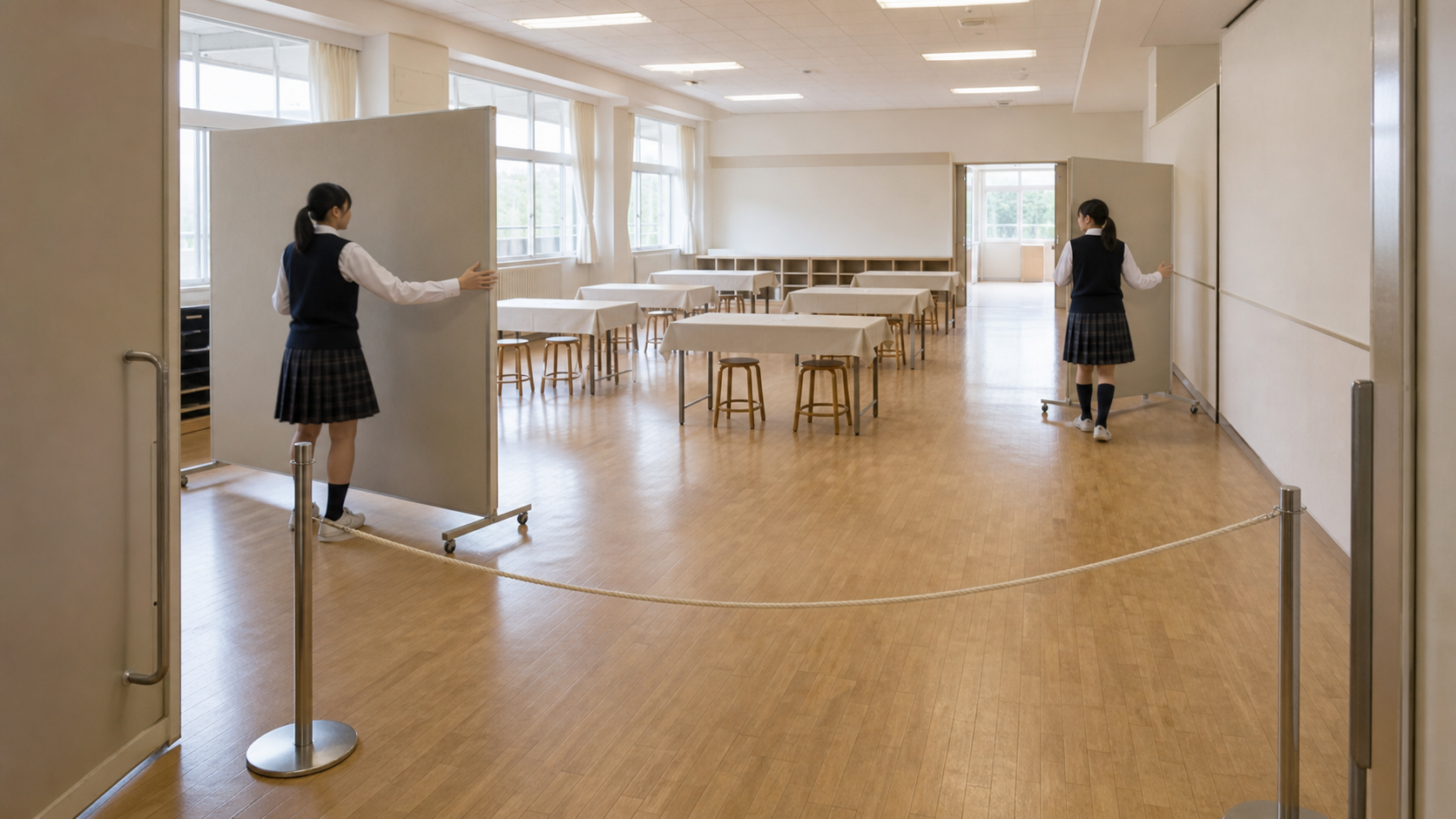 文化祭 謎解き 教室レイアウト｜入口・体験・退出を分ける