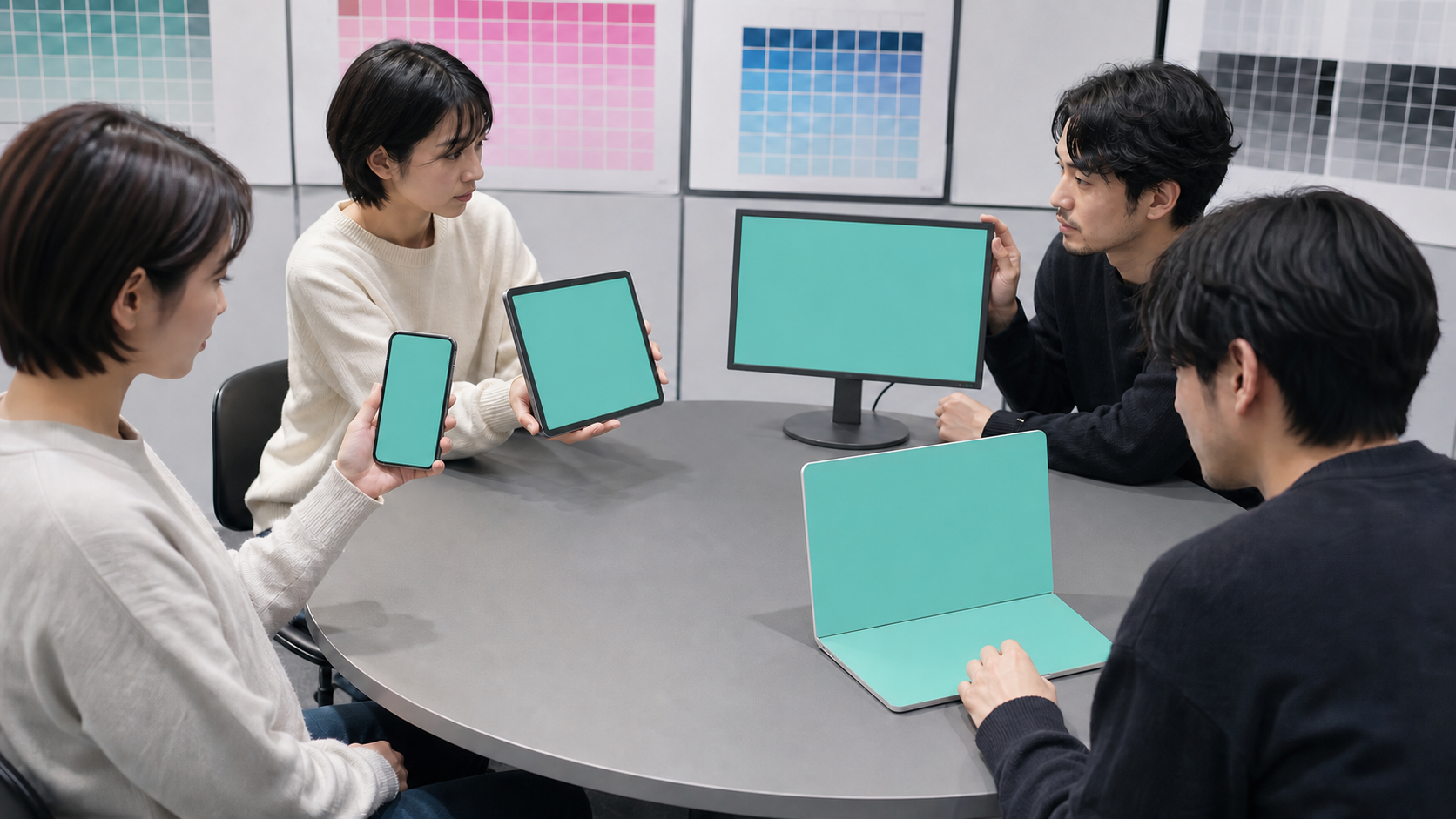 謎解き Web画面 表示確認｜画面幅と入力別に崩れを確認