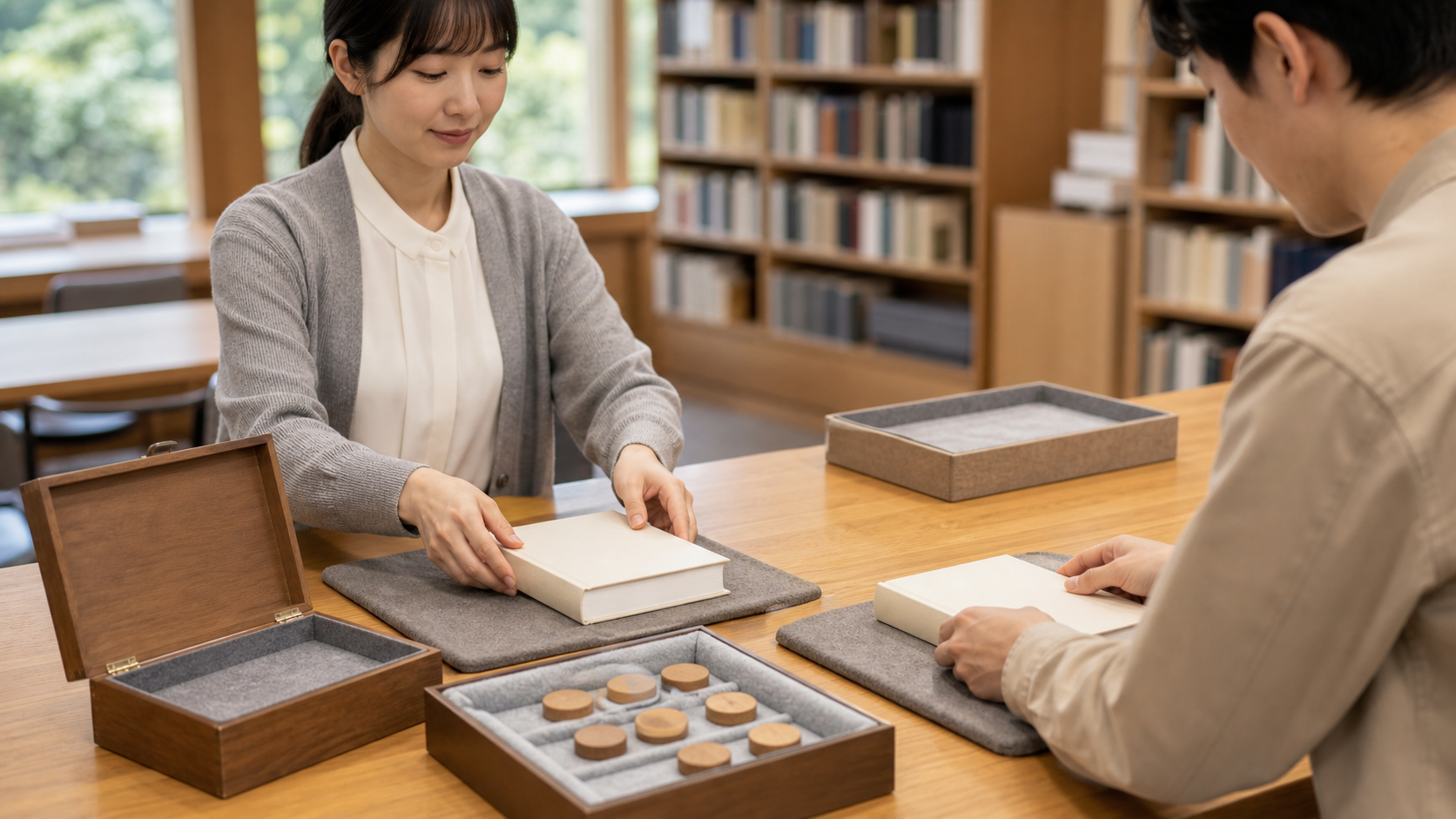図書館 謎解き 静音運営｜説明と達成確認の音量管理