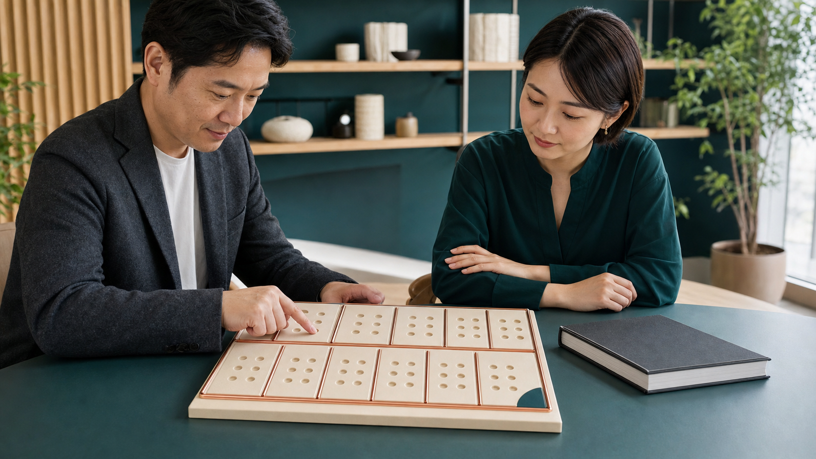 謎解き 点字｜六点・向き・文字間の確認