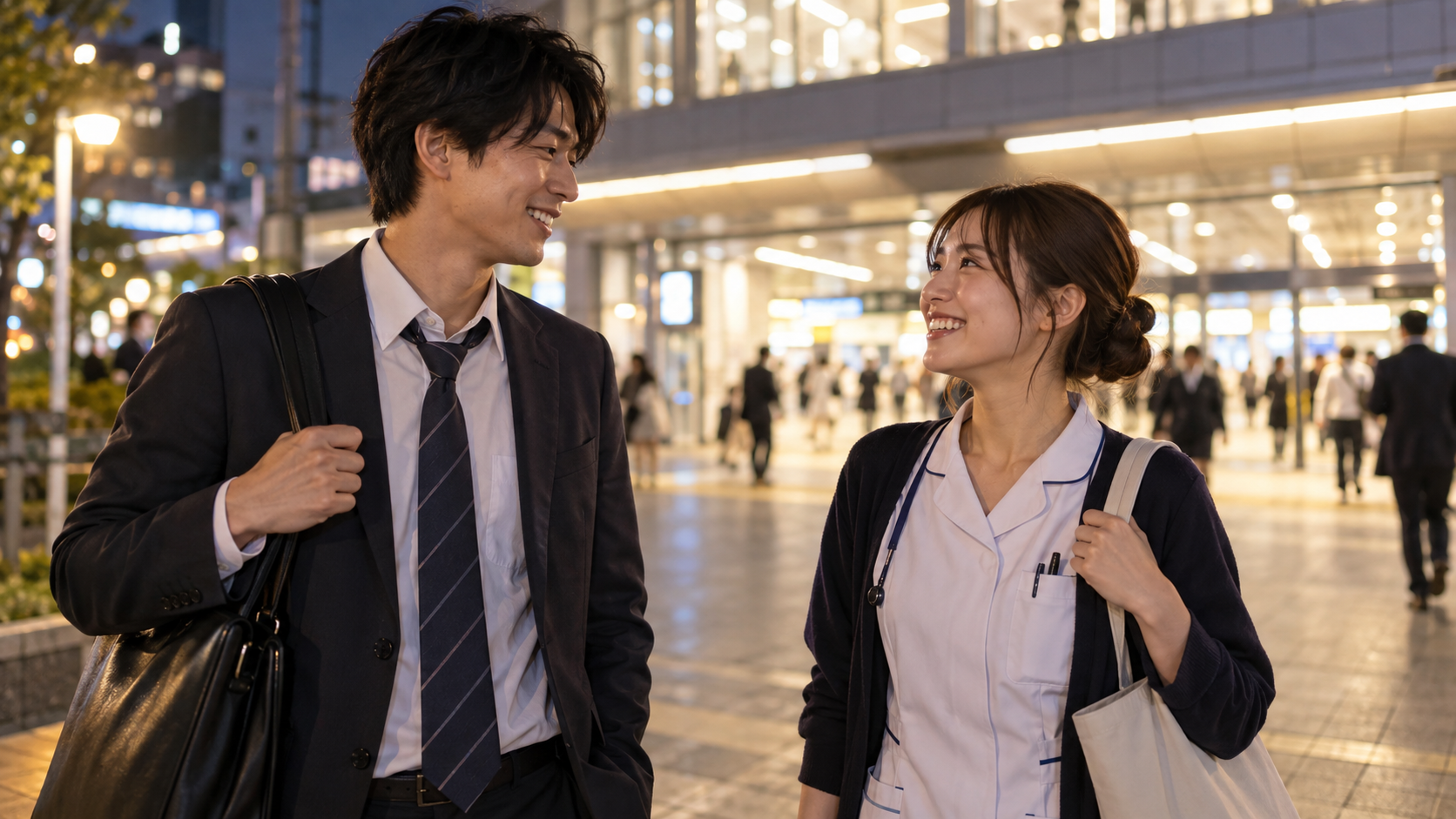休日が合わない恋人と夜デートを計画するには