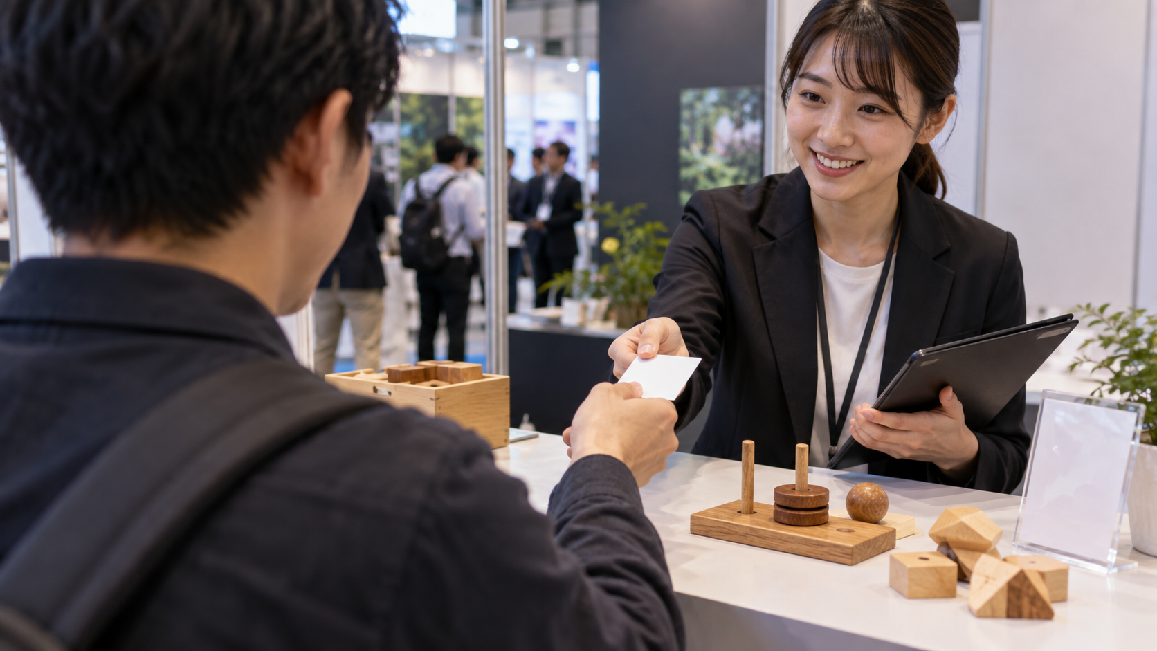 展示会の謎解きで名刺獲得導線を考える