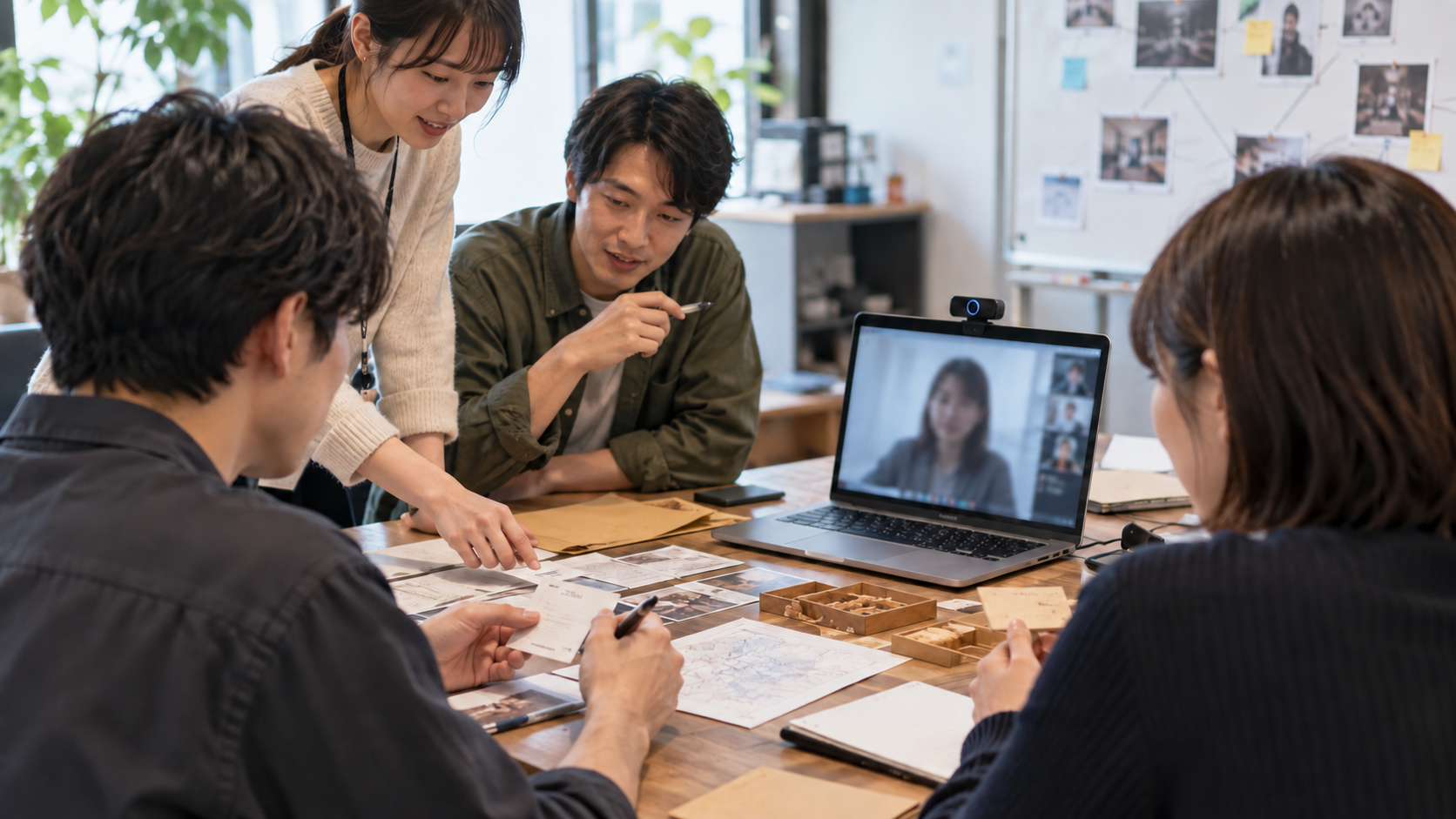 謎解き研修のリモート併用設計で確認する環境