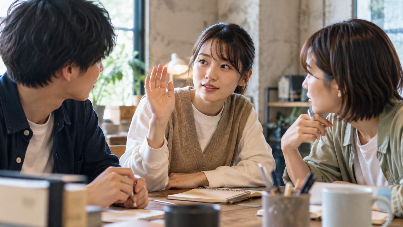 謎解きで発言しやすい合図を仲間と決める