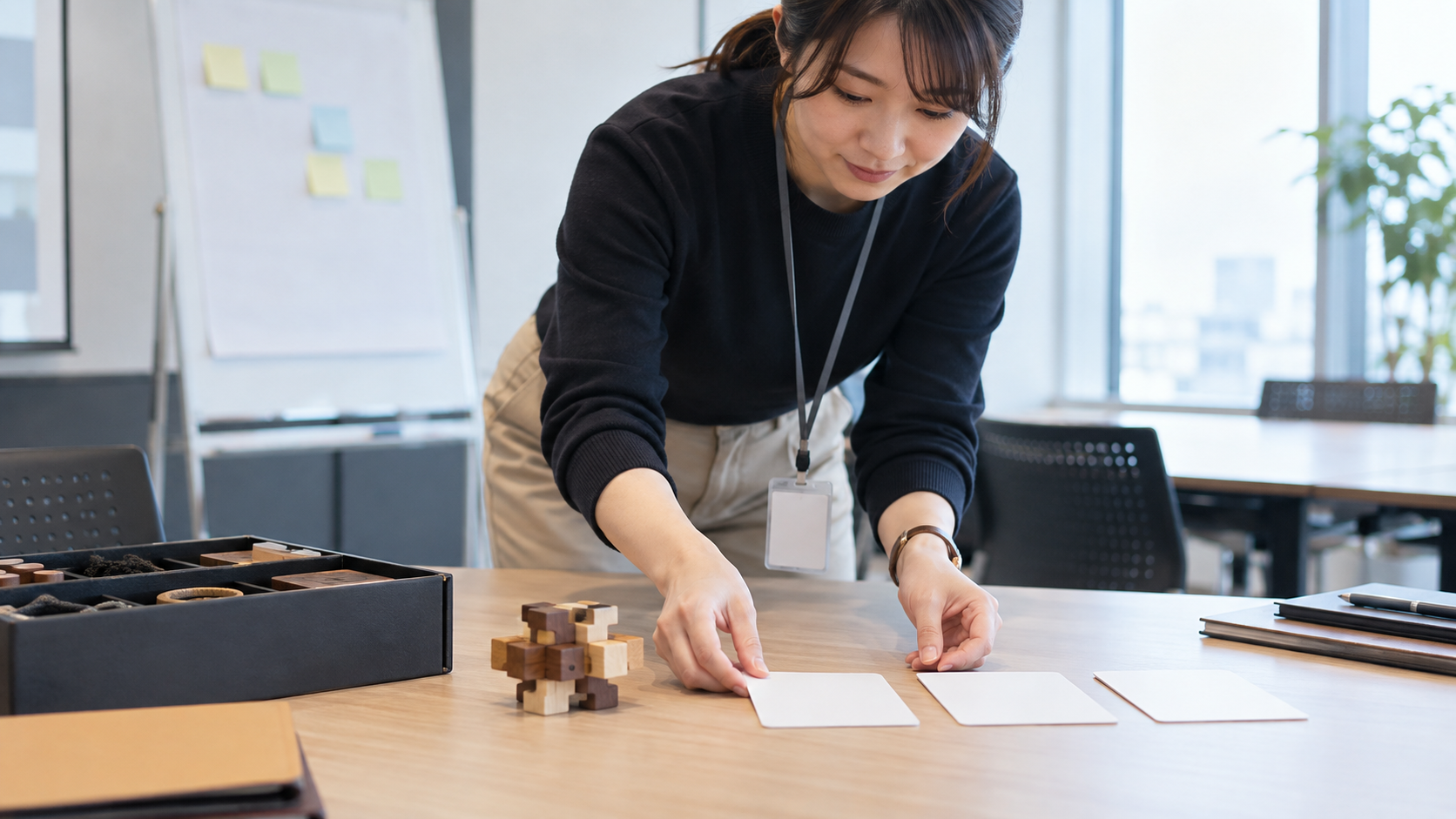 謎解き研修の学習目標の設定と振り返り