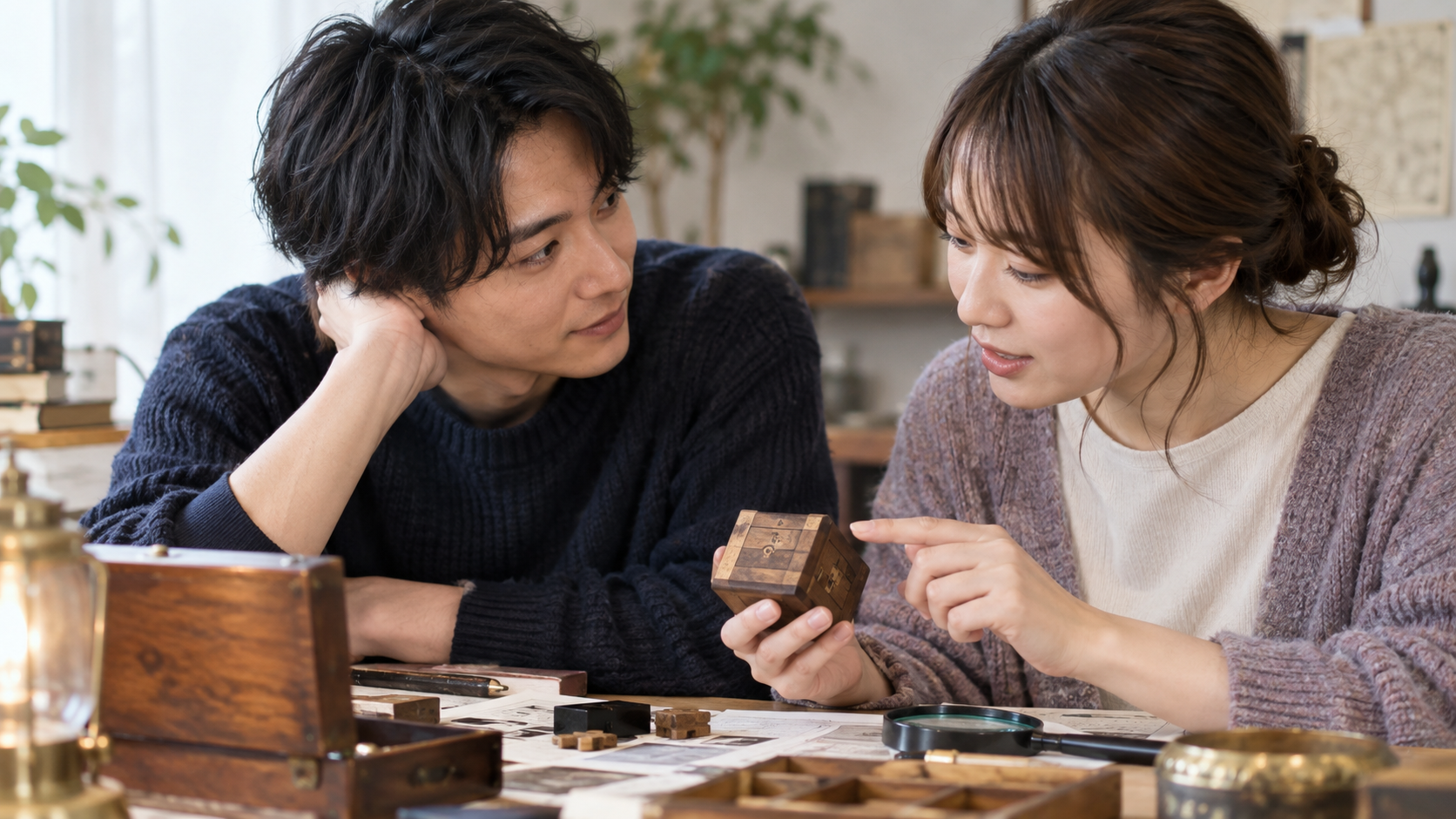 相手を知れる謎解きデートで大切にしたい会話