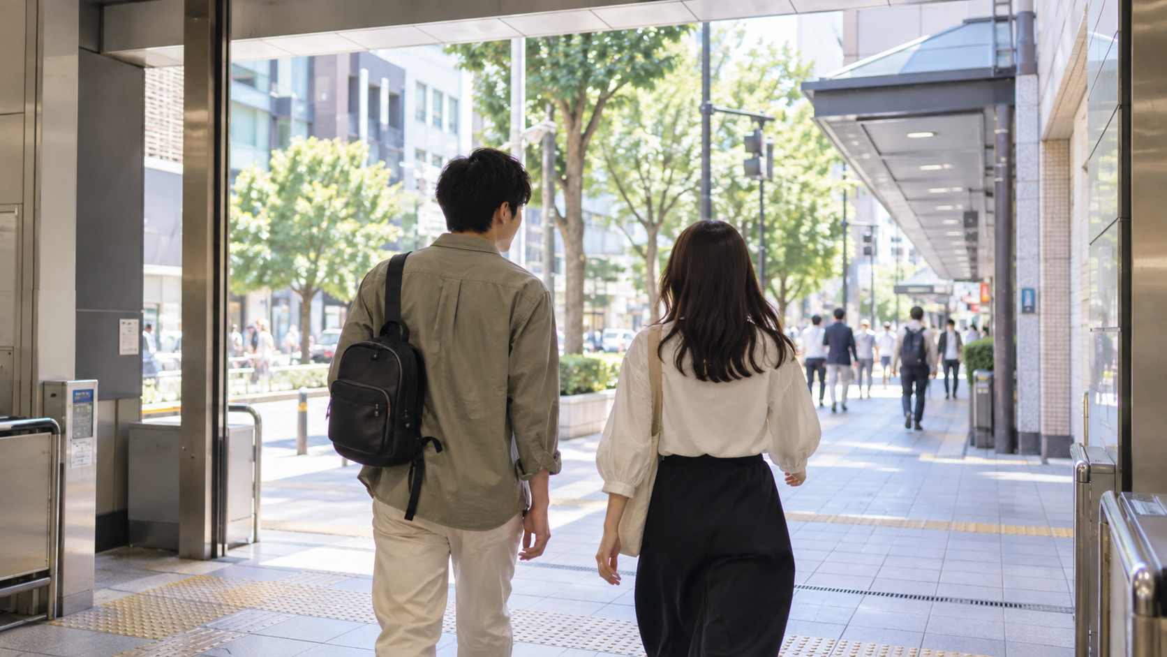 脱出ゲームの駅到着から受付までを逆算するには