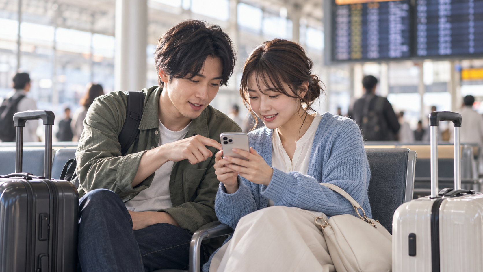 旅行初日の謎解きデートで遅延に備えるには？