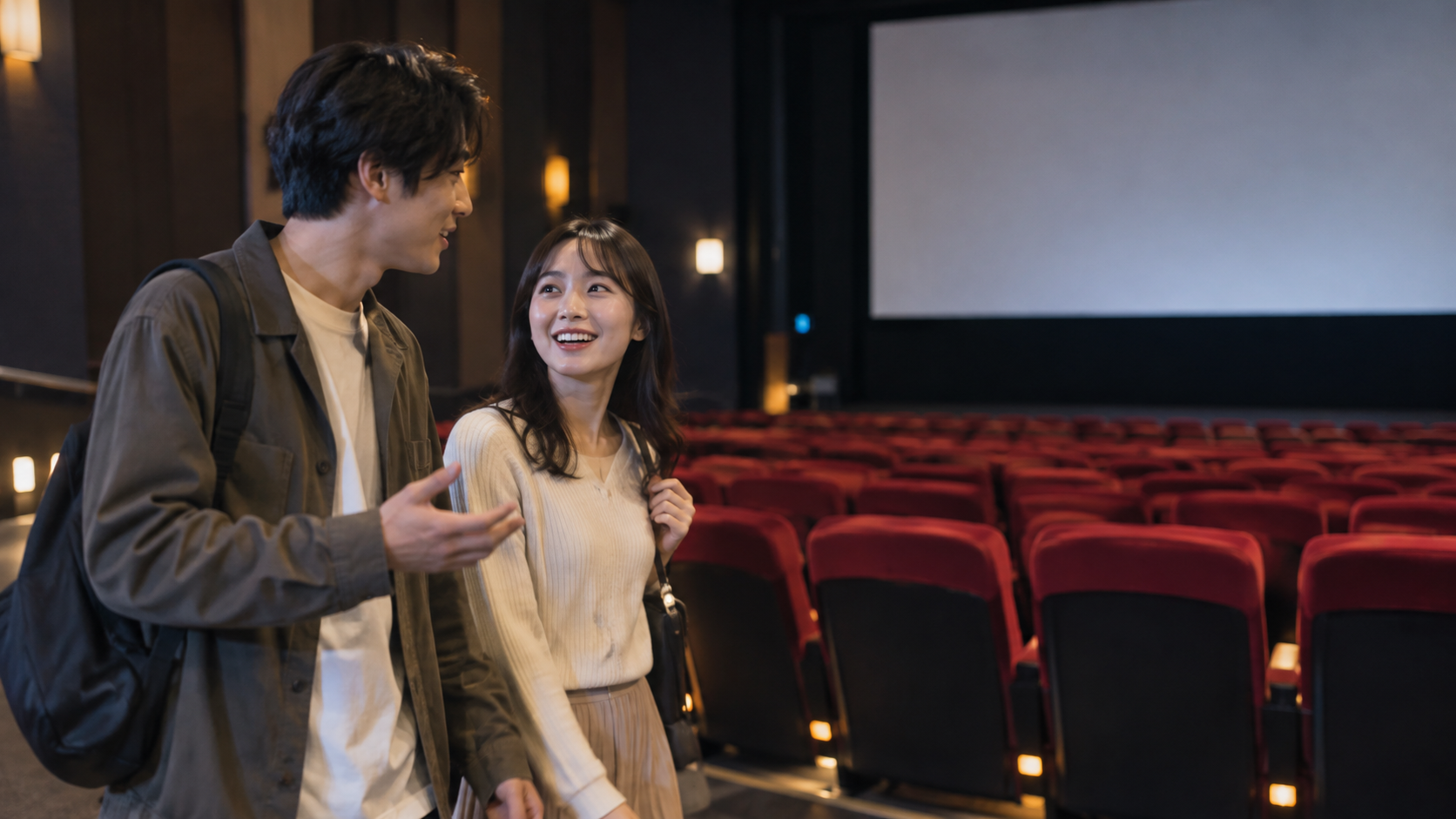 謎解きデートと映画を比較する時間と会話の違い