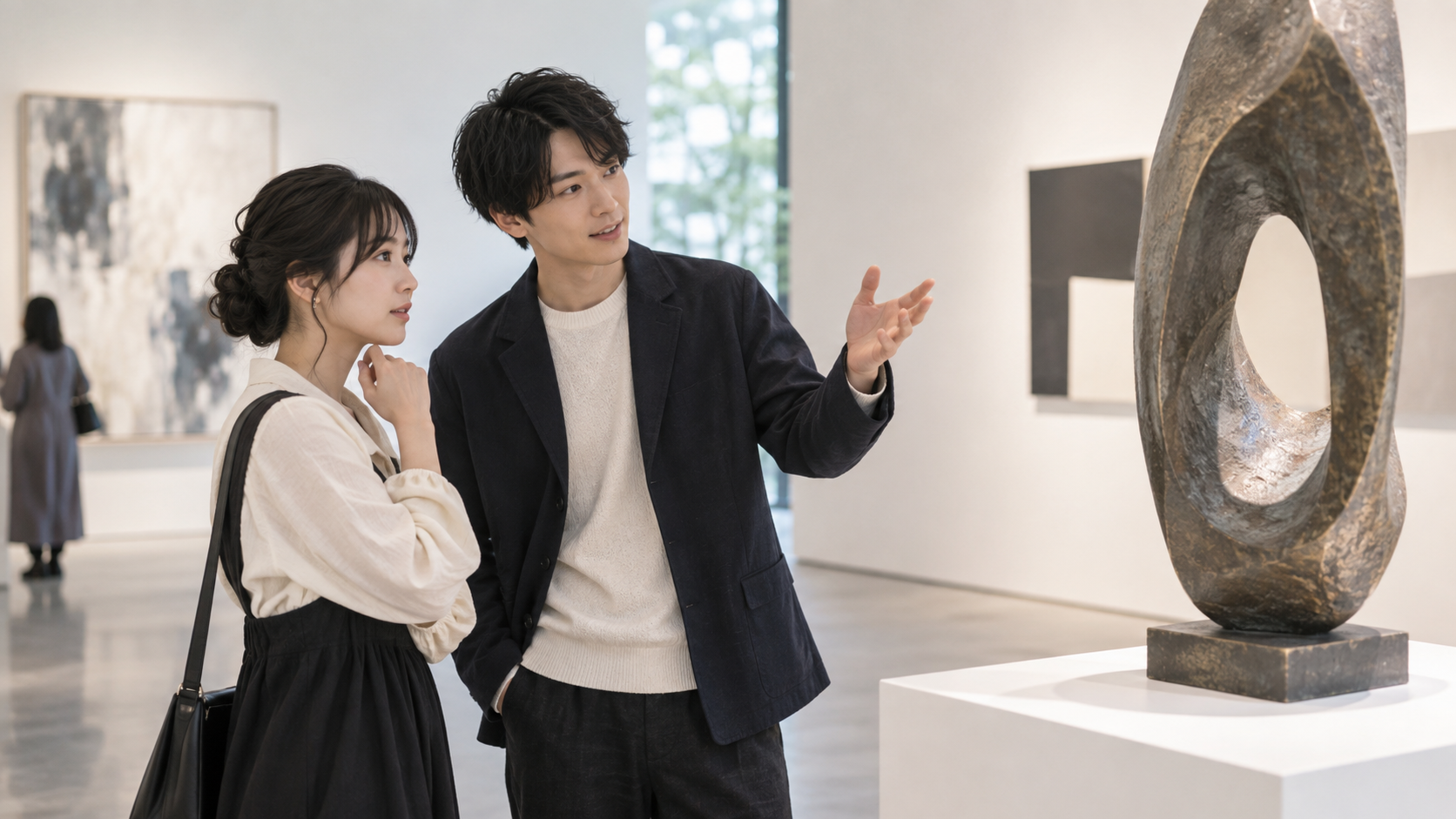 謎解きと美術館のデート比較で会話を考える