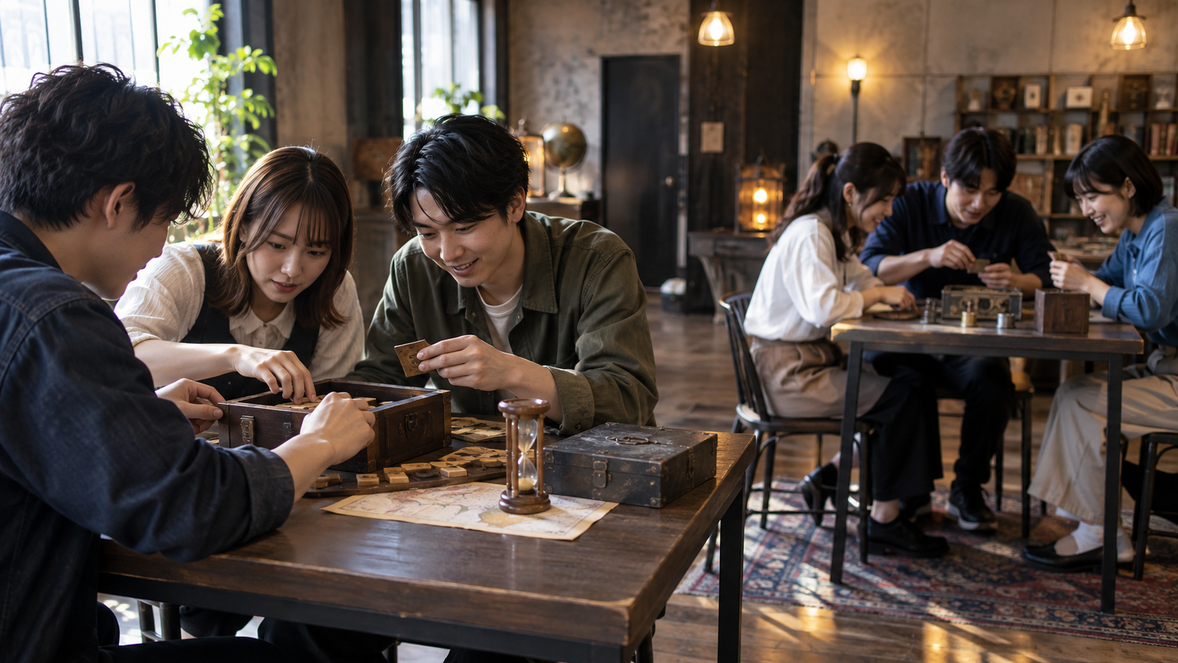 脱出ゲームの対戦型と協力型の違い