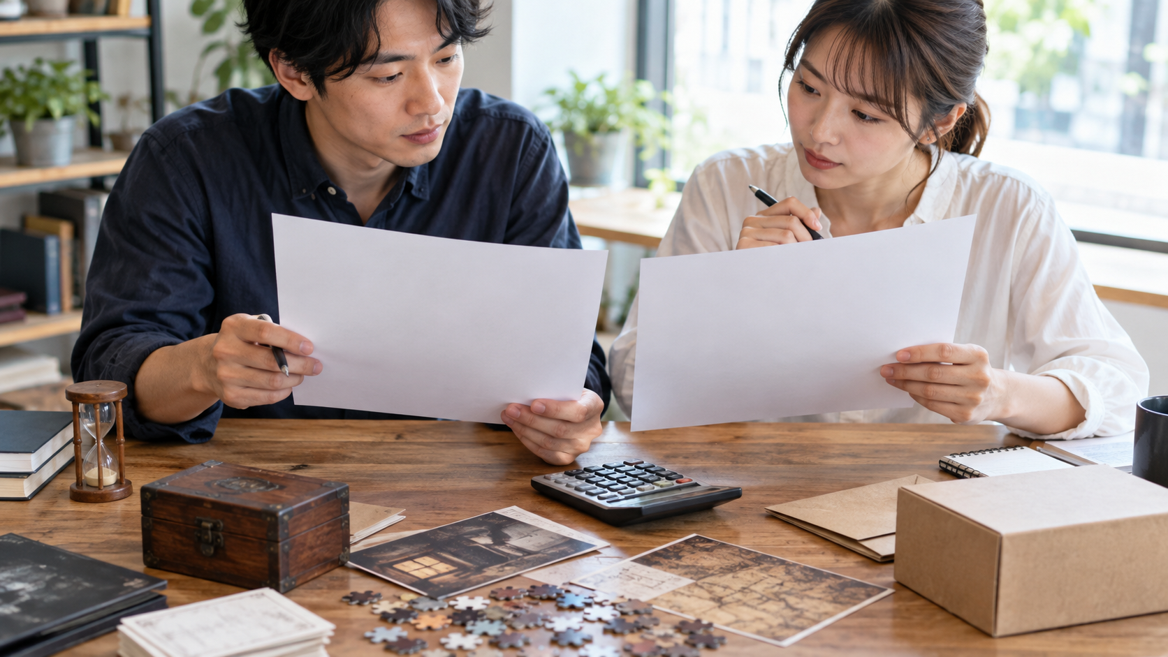 謎解き制作の見積の範囲確認で比較する費用