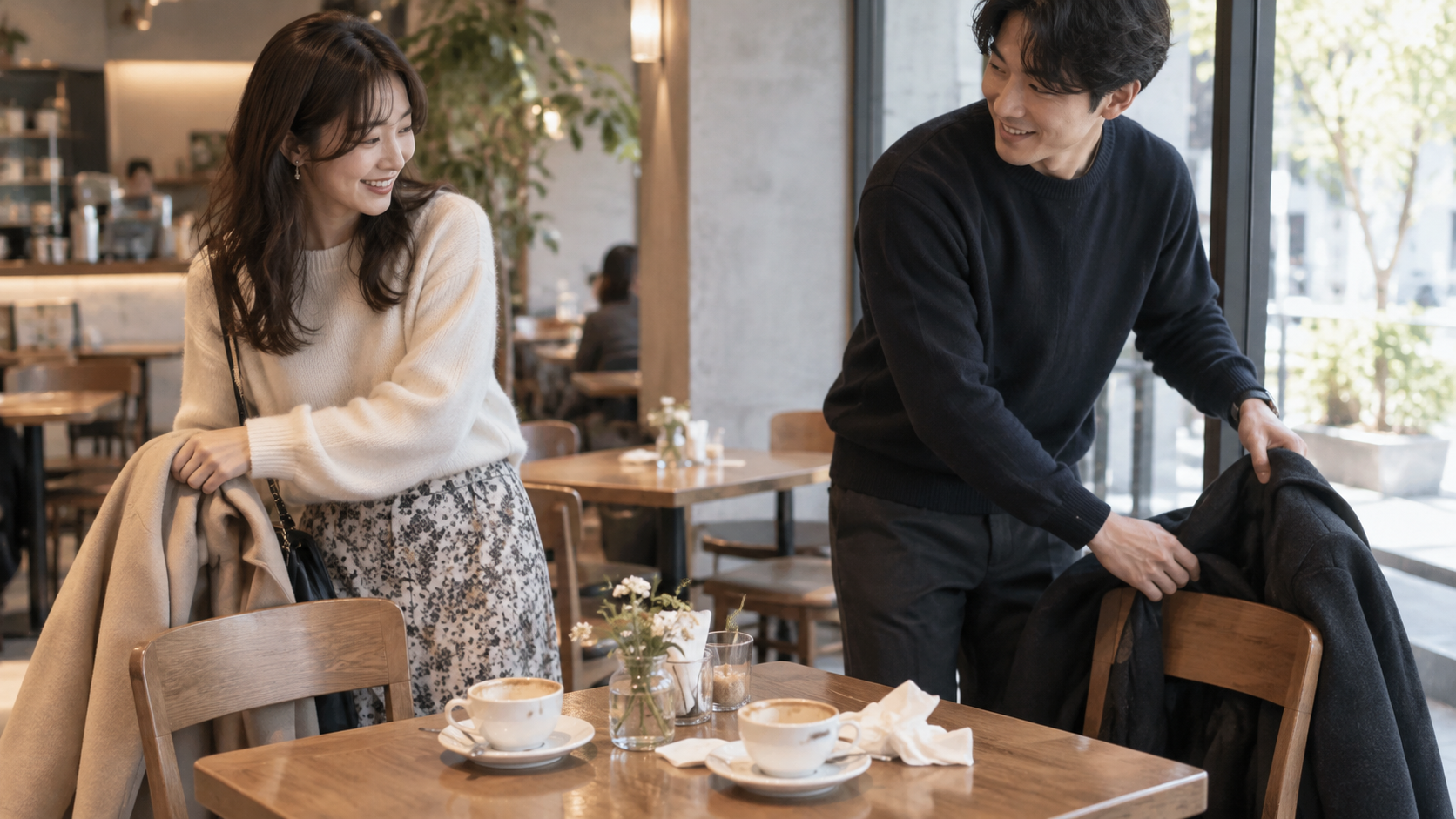 カフェ後の脱出ゲームデートで見込む移動時間