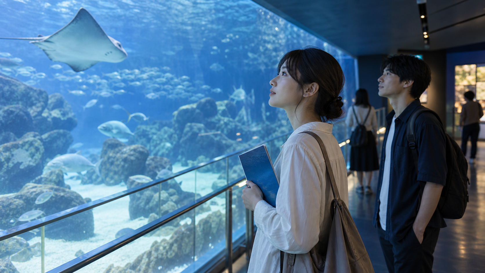 水族館の謎解き企画と通常営業両立の確認点