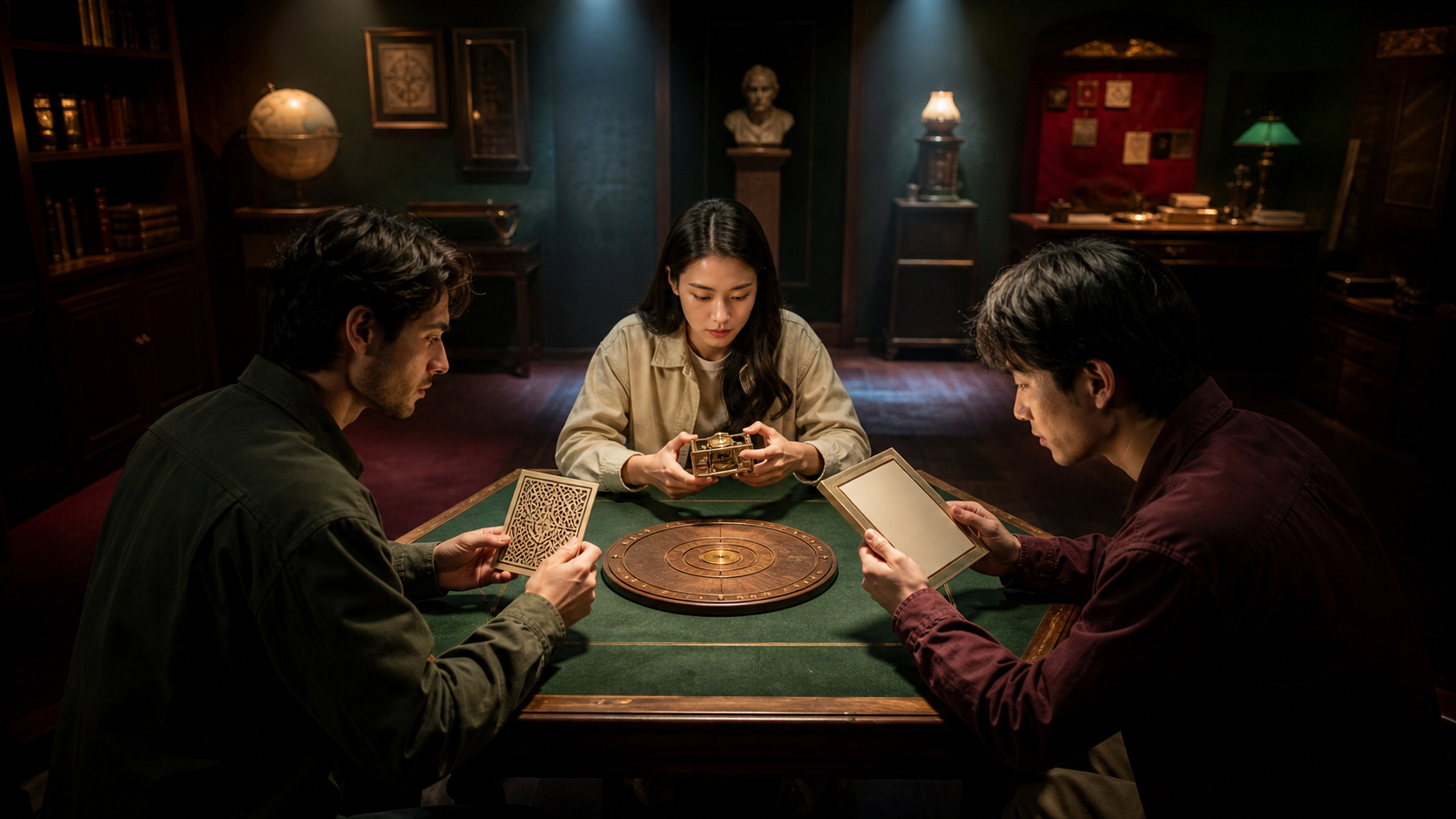 脱出ゲーム三人チームの役割分担