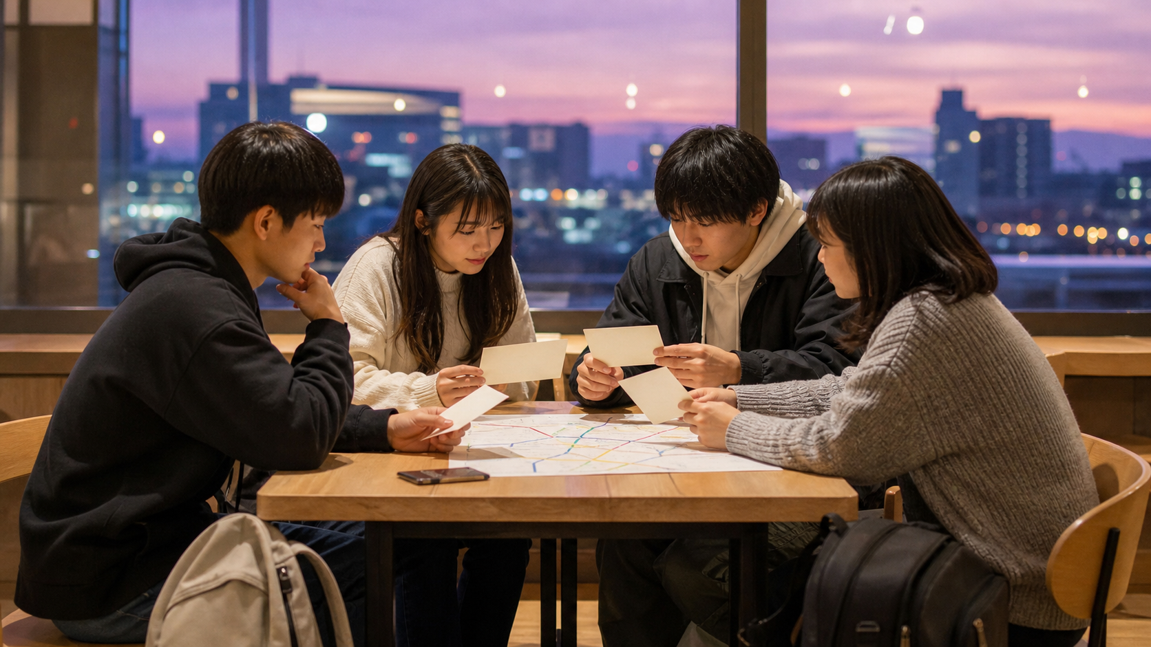 高校生の脱出ゲーム|放課後計画の立て方